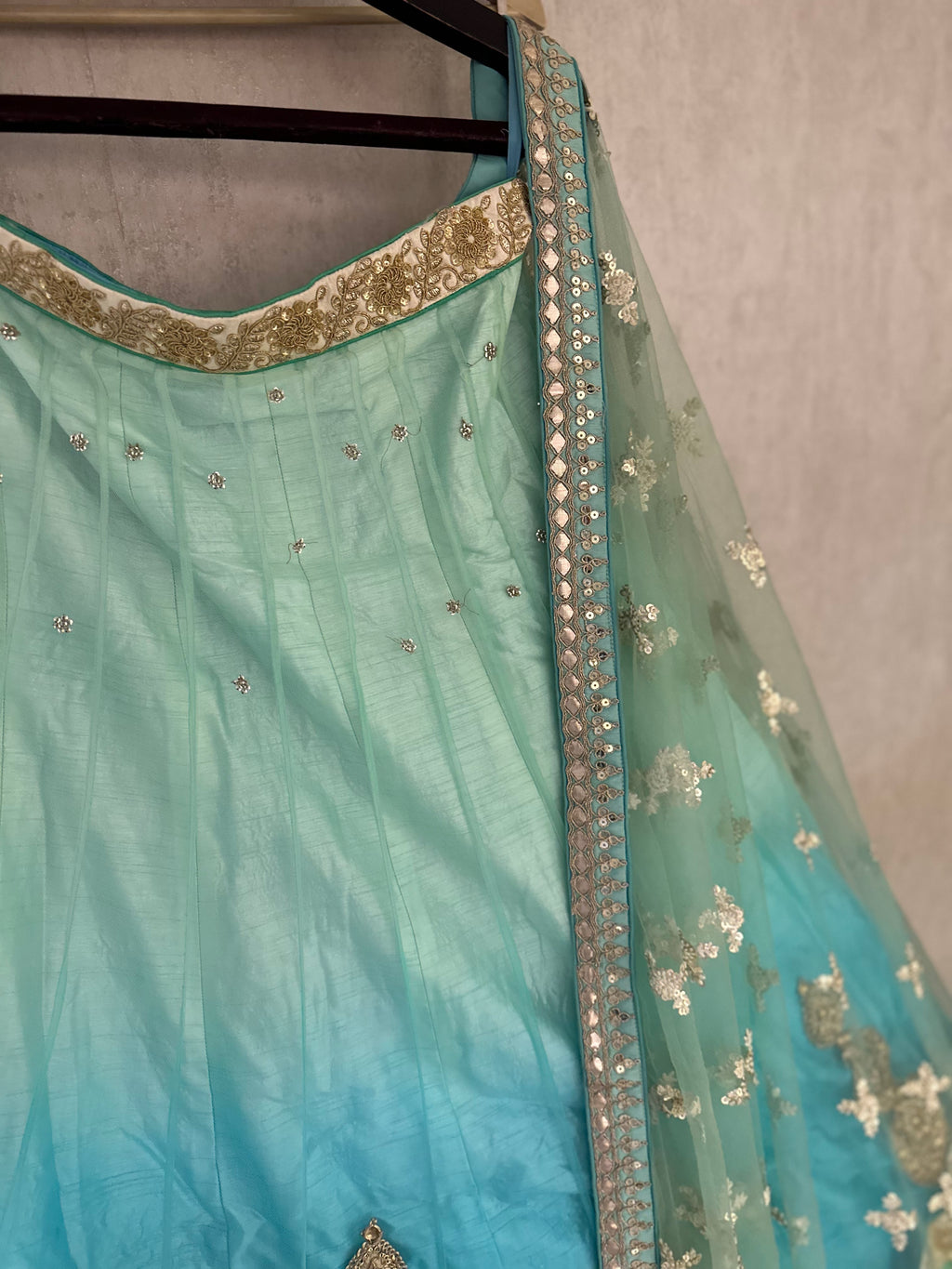 Handwork Danka Lehenga