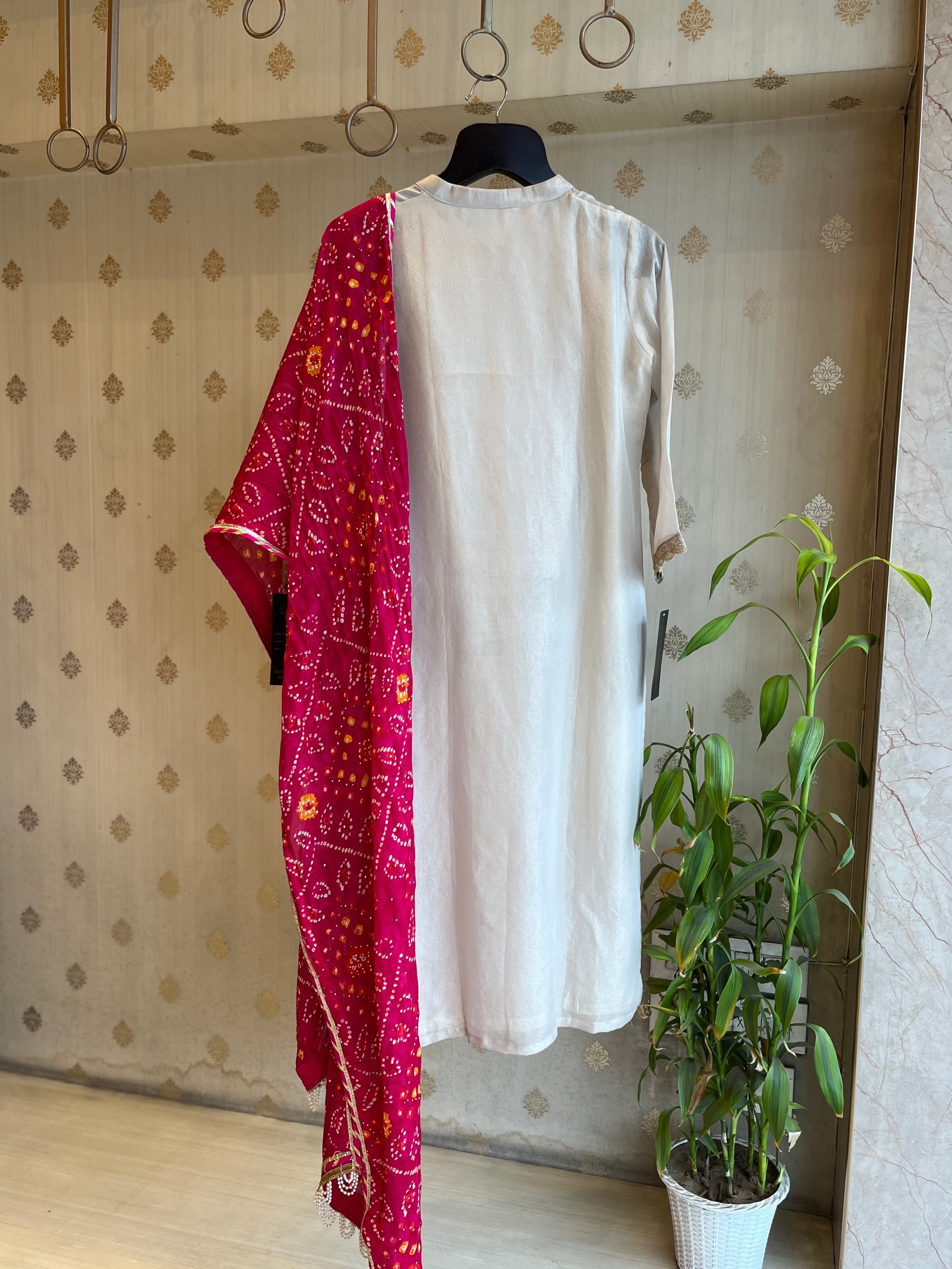 Shimmer Ivory Suit