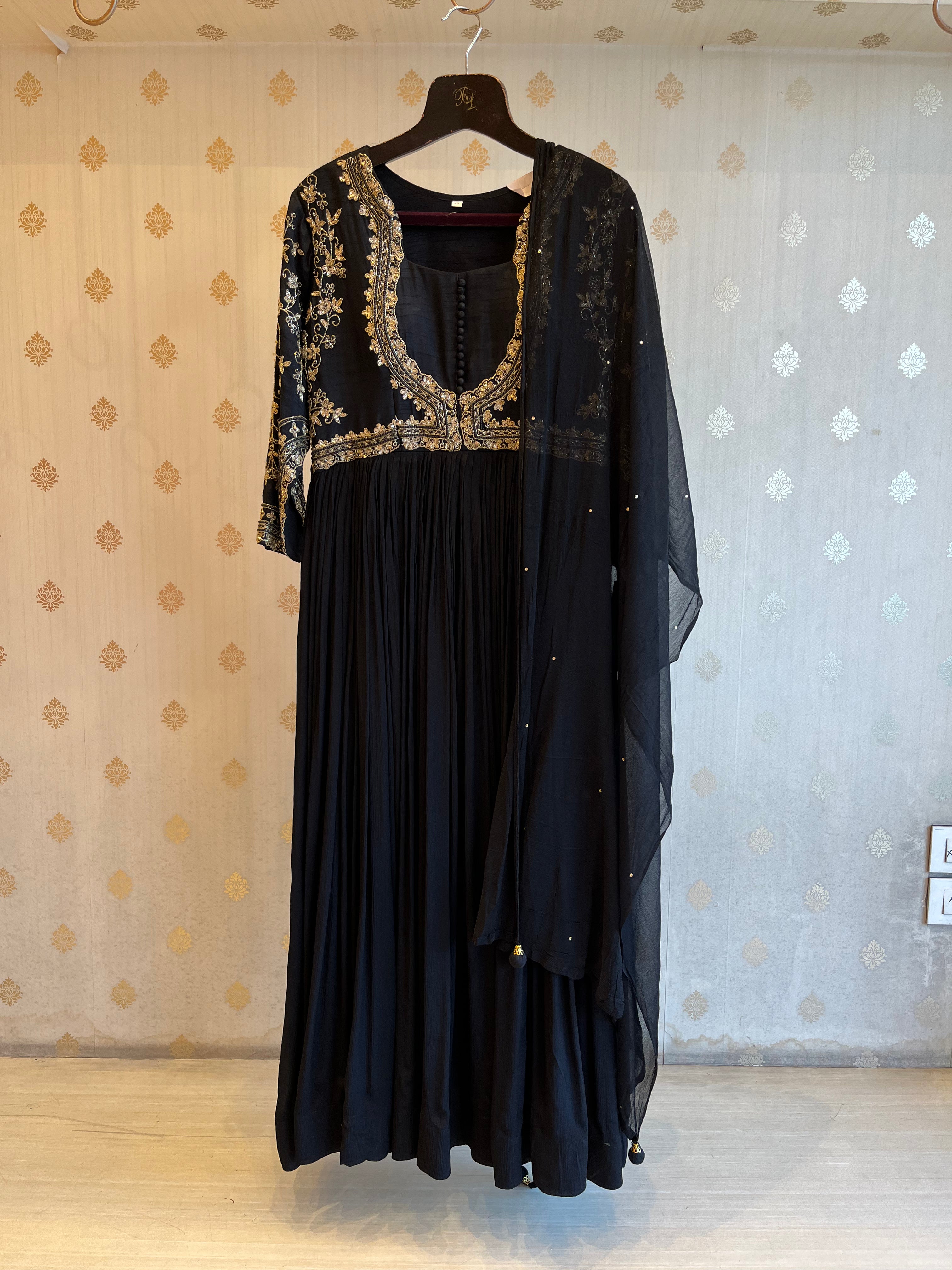 Black Charm Anarkali