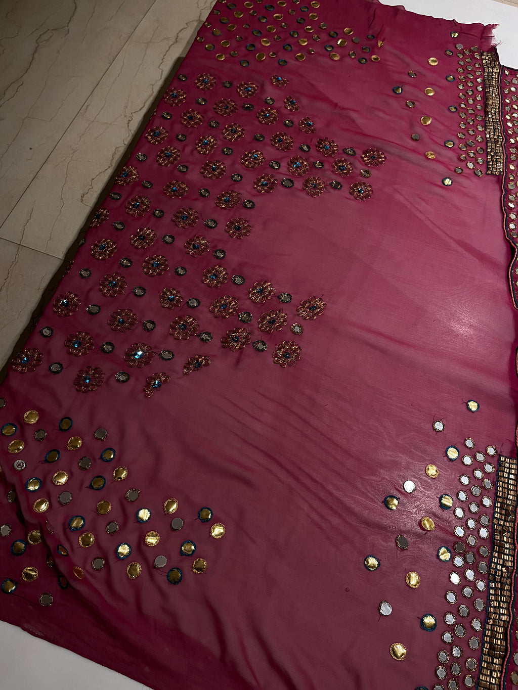 Evening Mahroon Lehenga Set