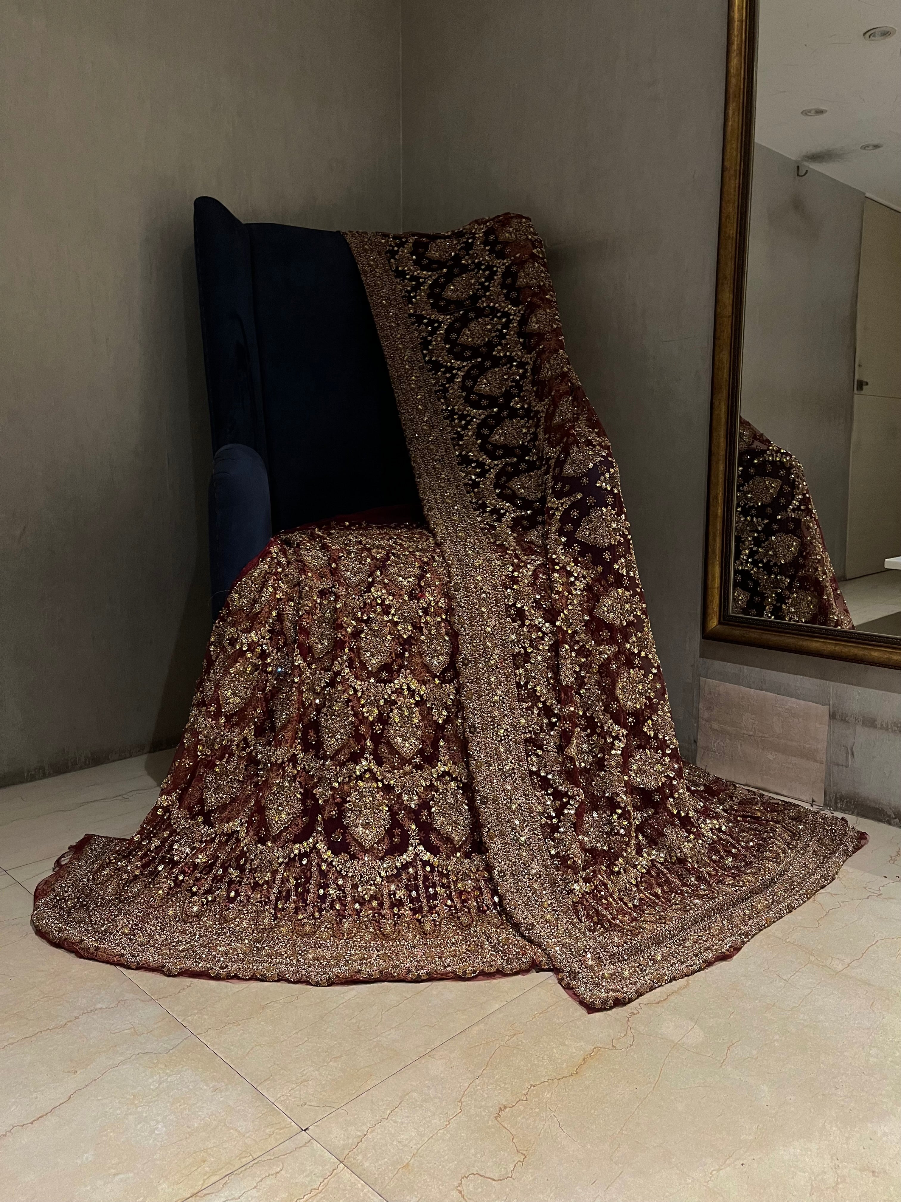 Nawab Bride Lehenga Set