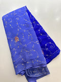 Pure Platinum Chiffon Regal saree