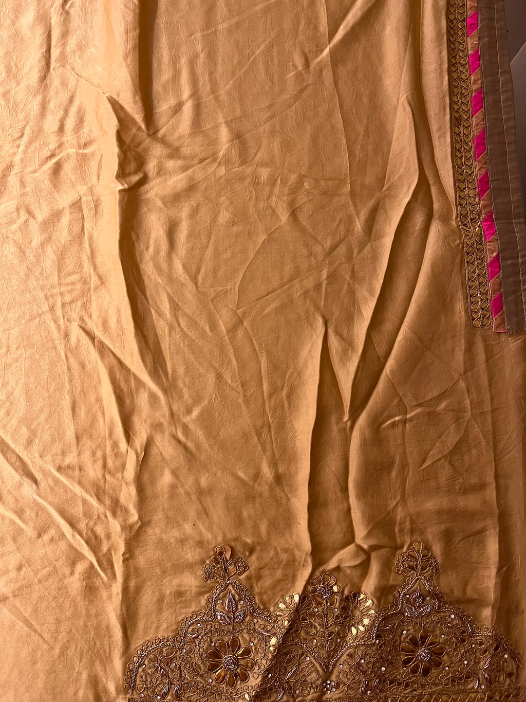 Raani Traditional Gotta Patti saree