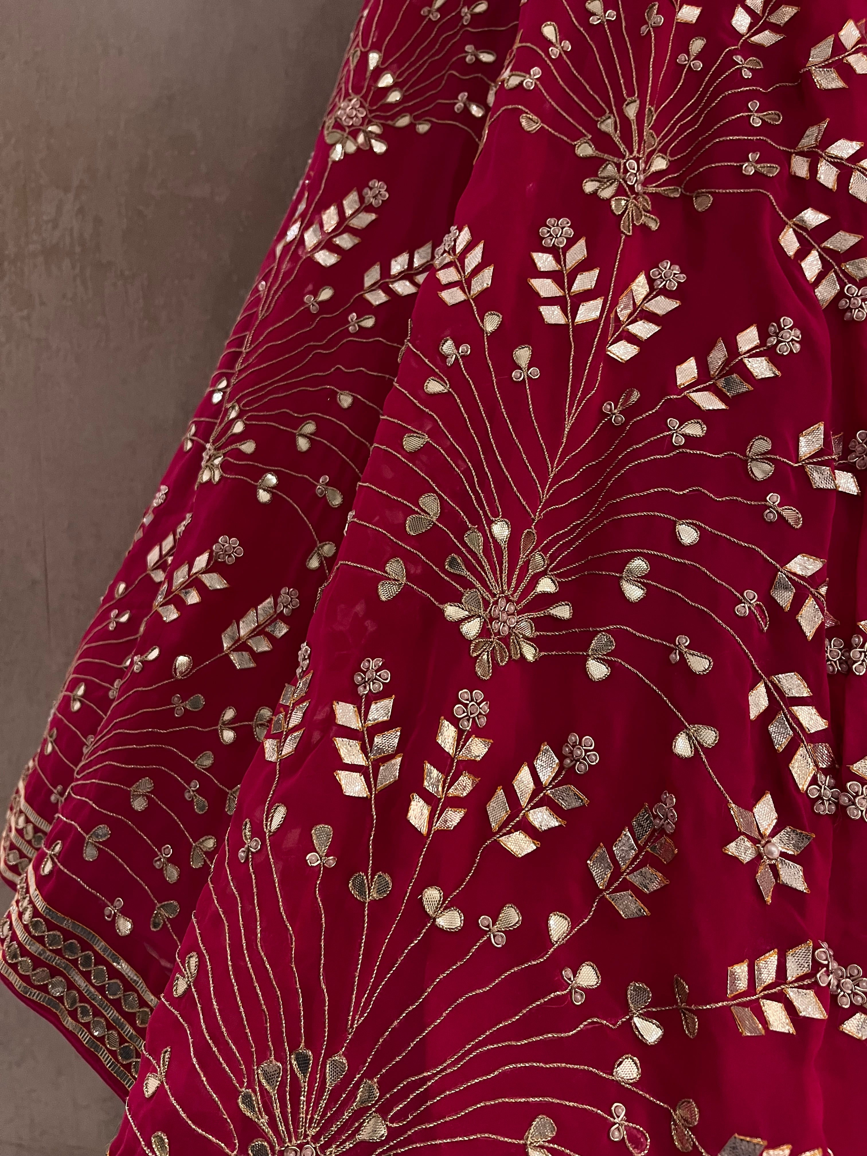 gauri Raani Lehenga set