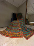 Multi-coloured Havy Zari Lehenga set