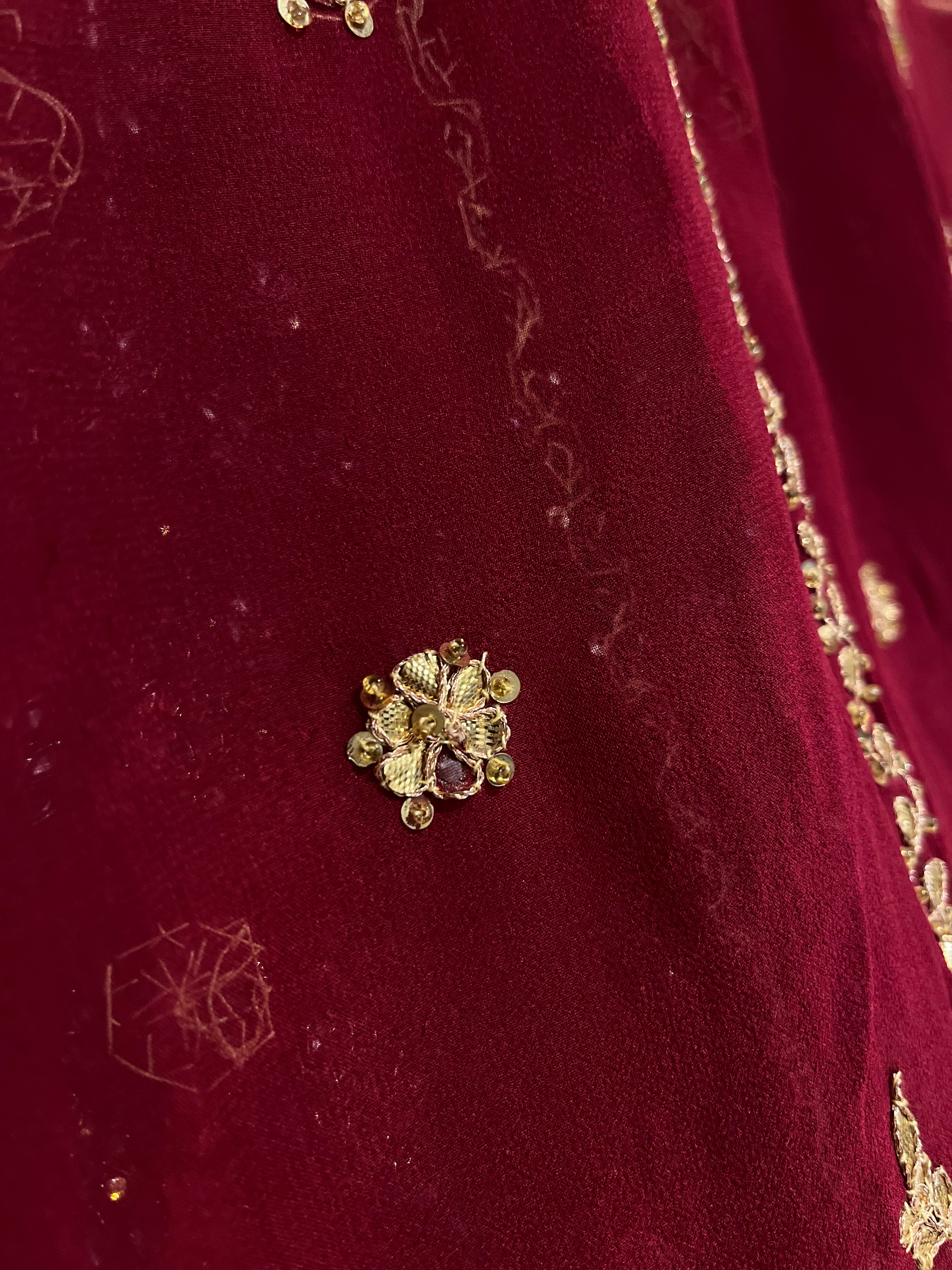 Old Charm Gotta Lehenga Set