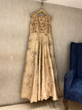 Crème Silk Gown