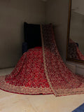 bridal sequins glam lehenga set