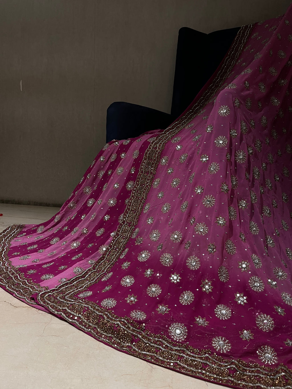 Shades of Pink Lehenga Set