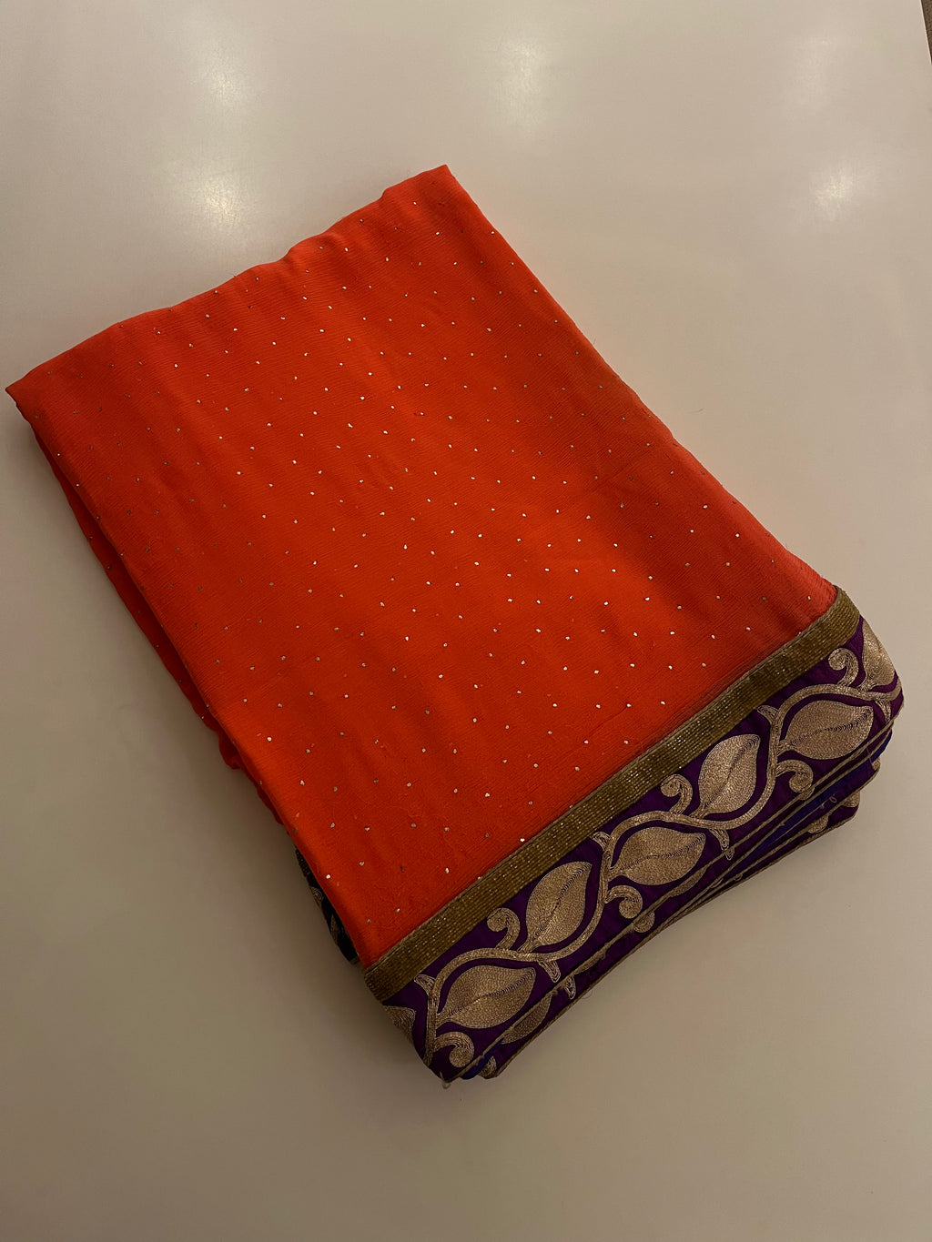 Pure Chiffon Saree