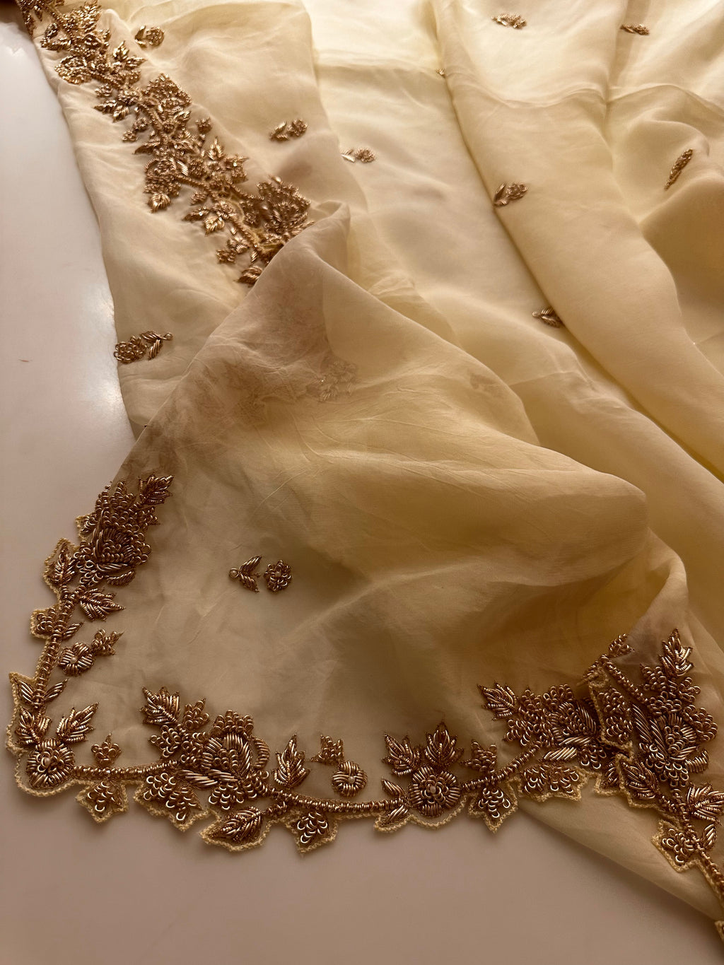 Chaand Zardozi Saree