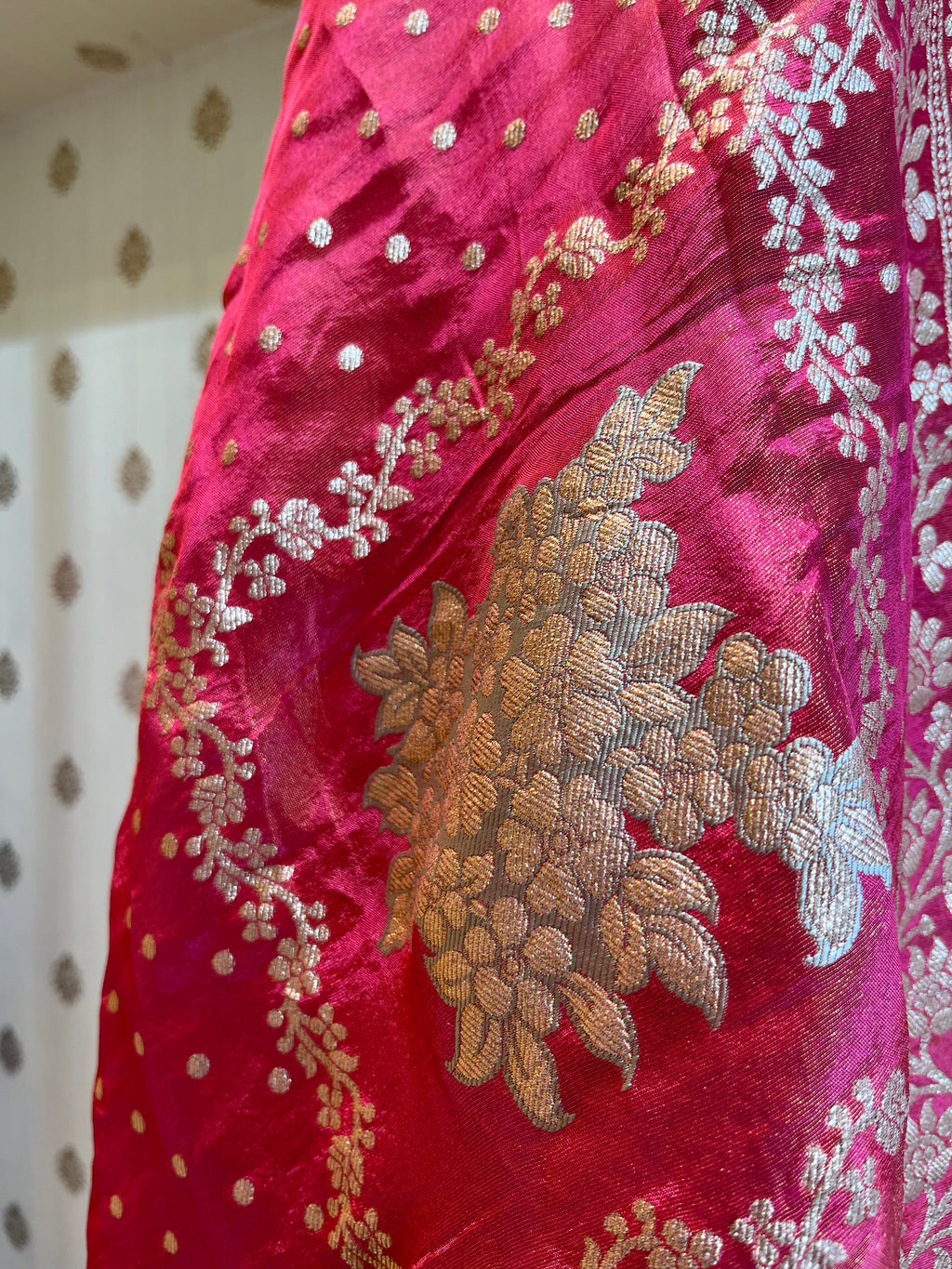 Tissue Silk Suit Set