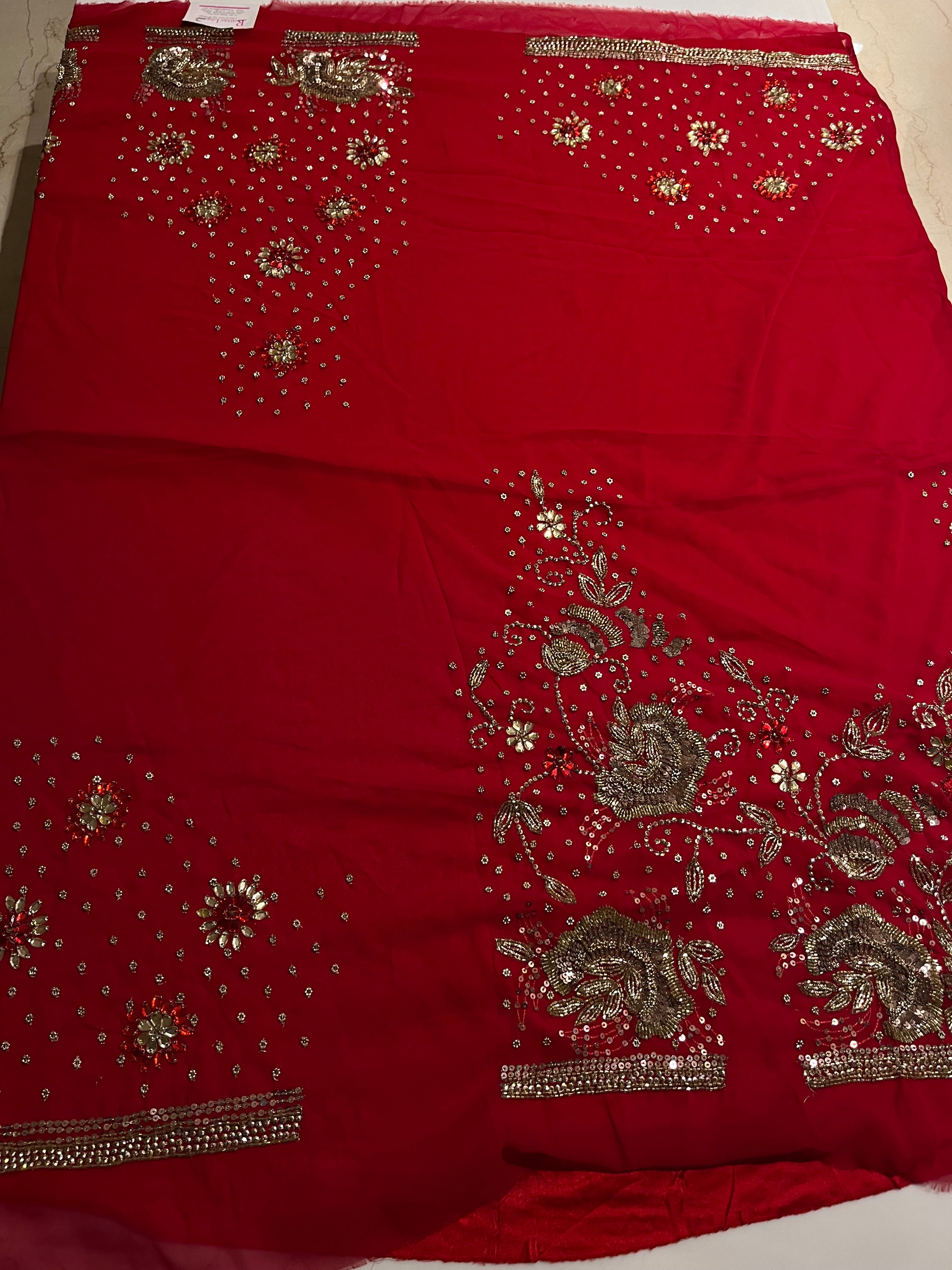 Bridal Red Lehenga Set