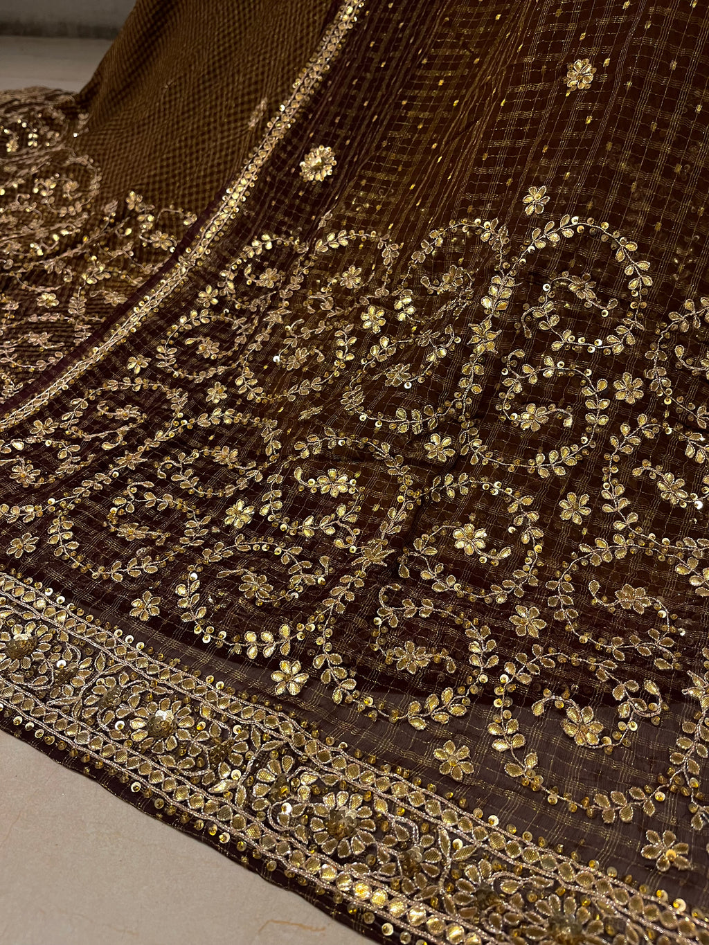 Coffee Brown Lehenga Set