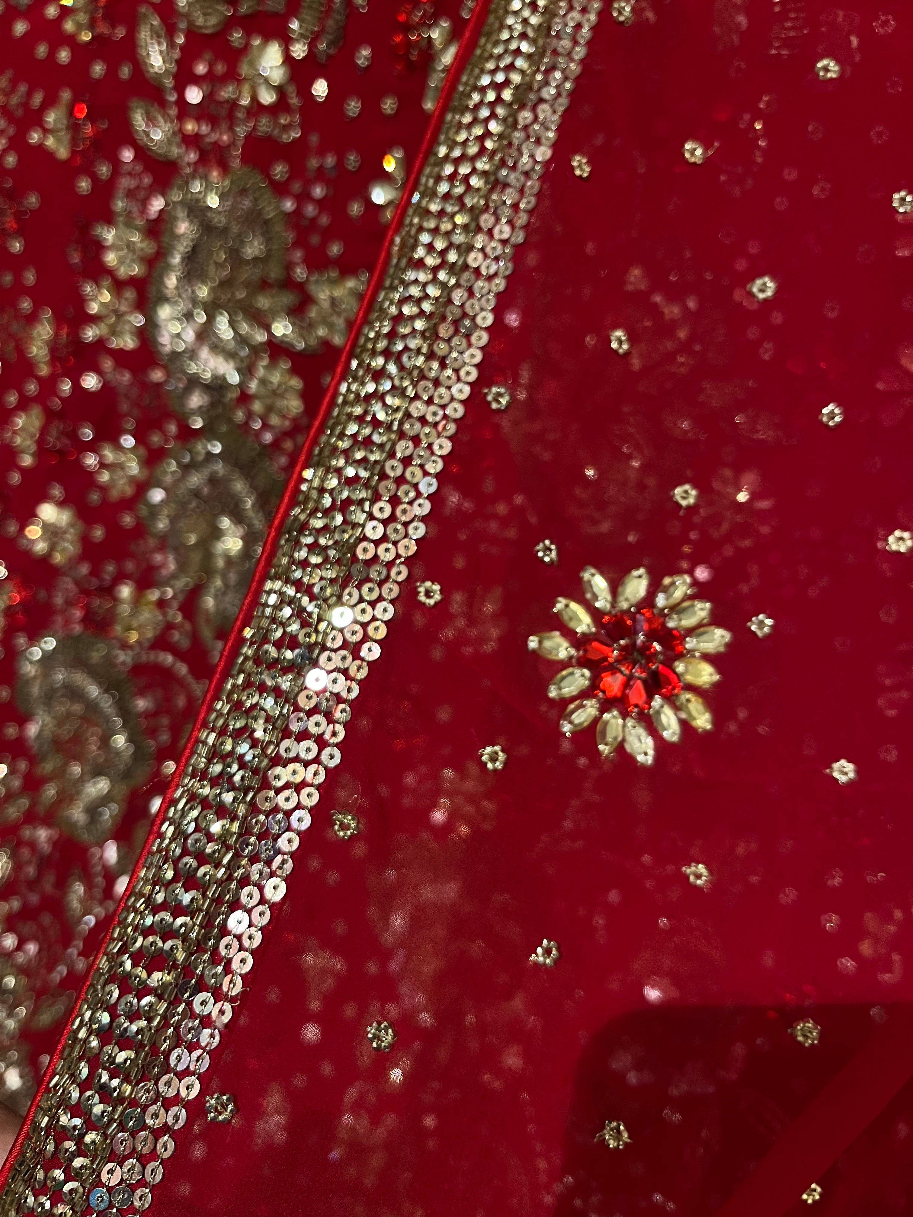 Bridal Red Lehenga Set