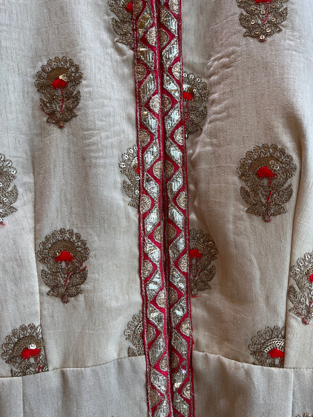 Raw silk Full Length anarkali