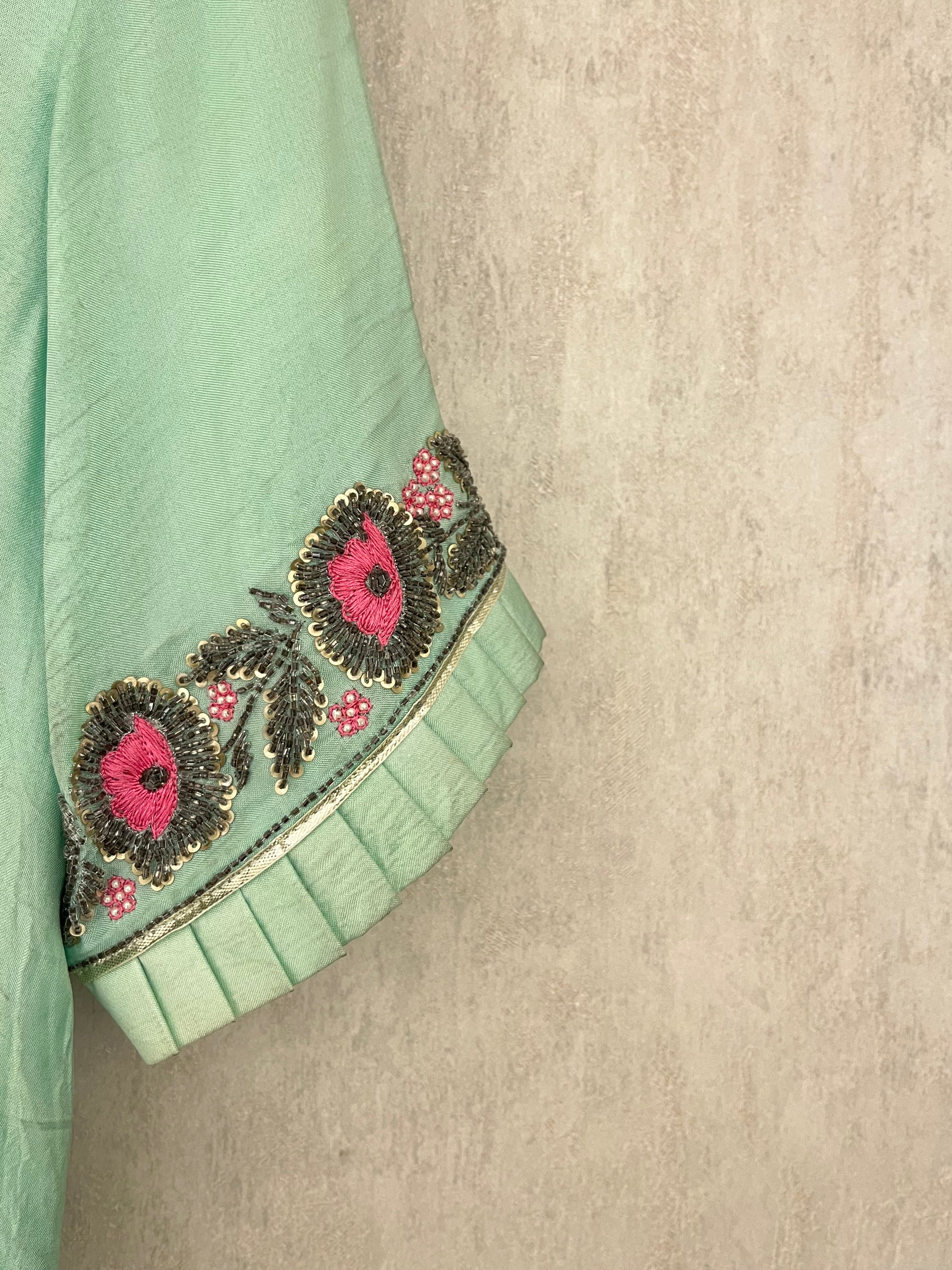 Mint Green Long Kurti