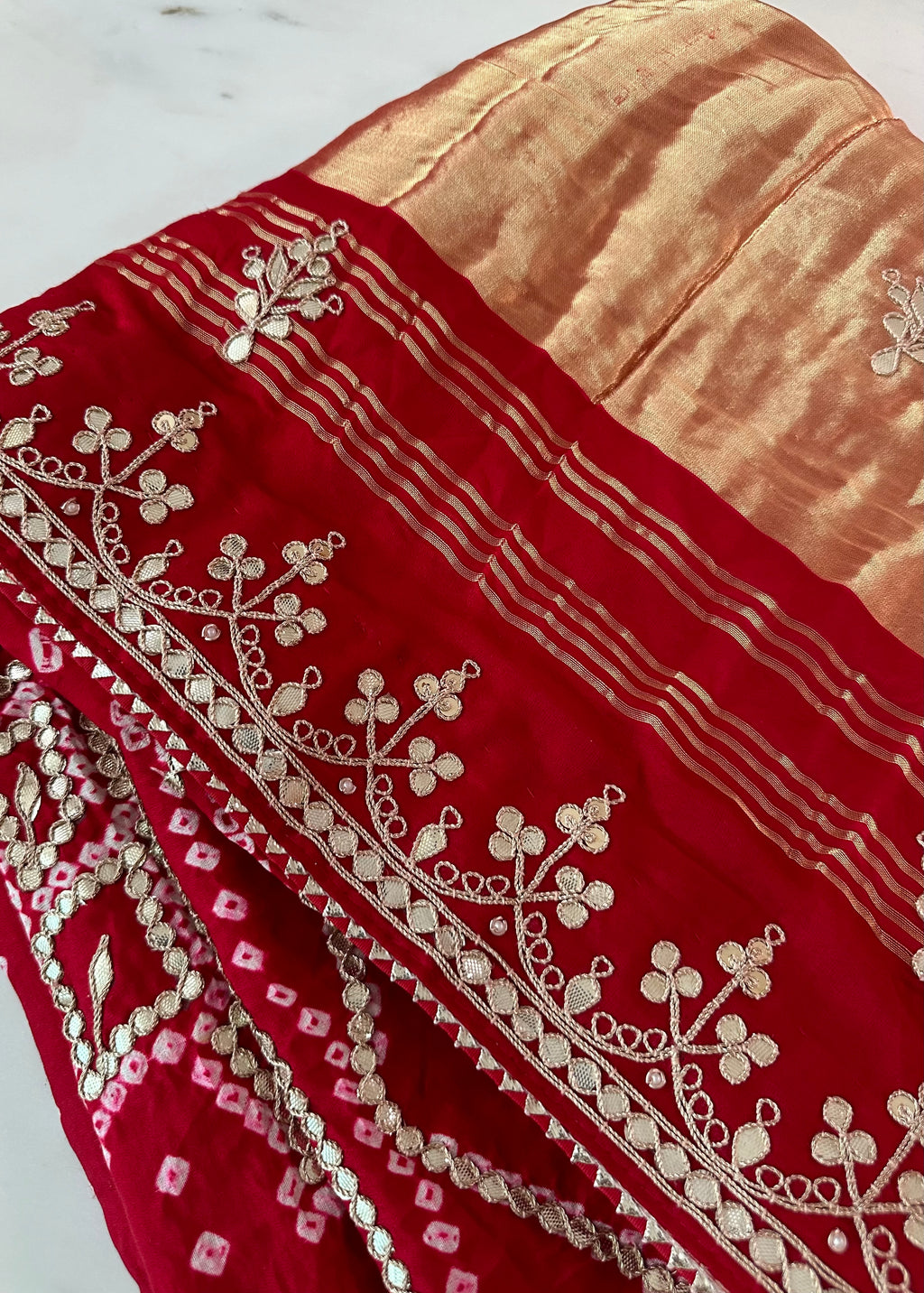 Pure Gajji Silk Saree