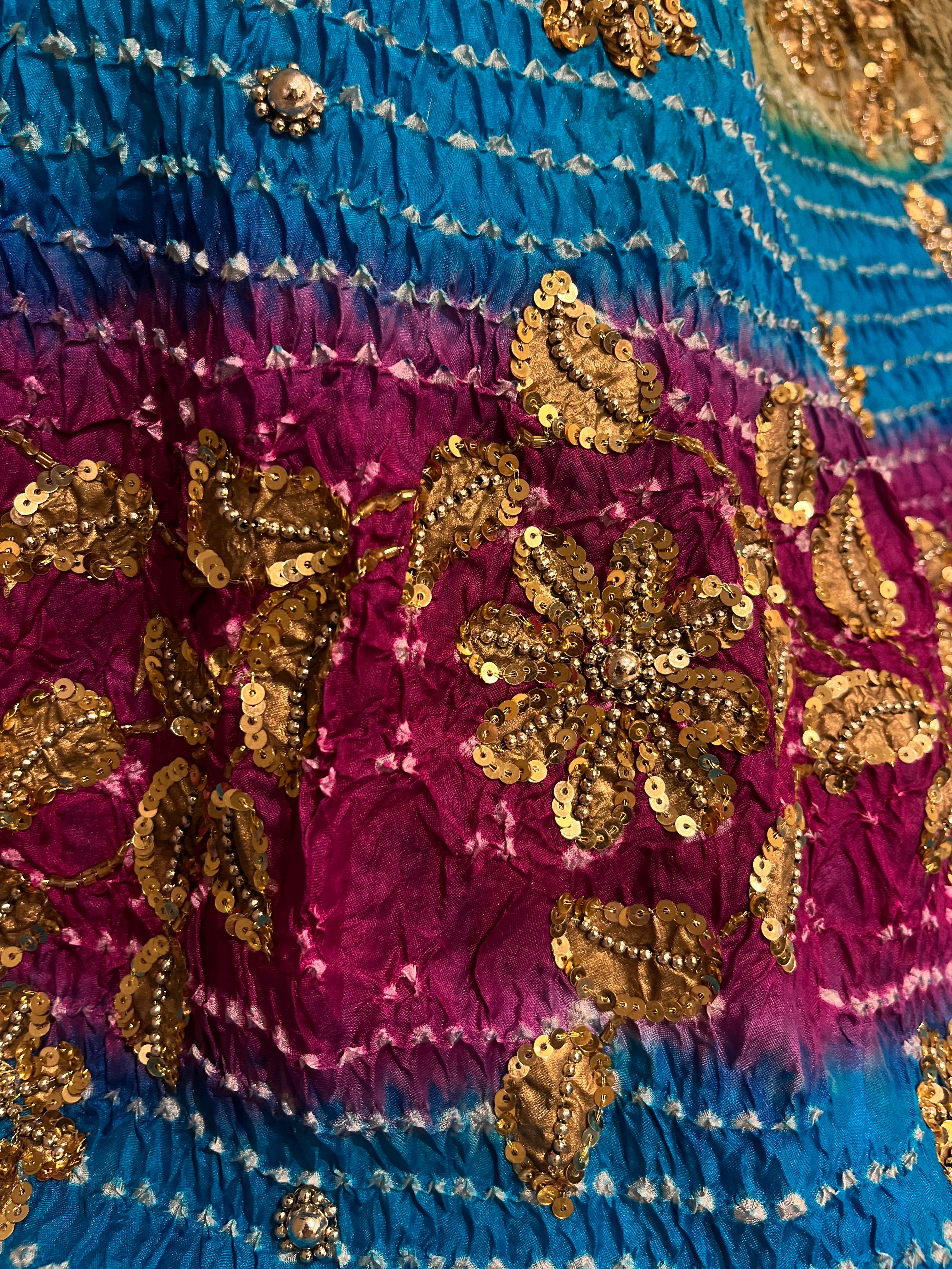 Unstitched Bandej Lehenga Set