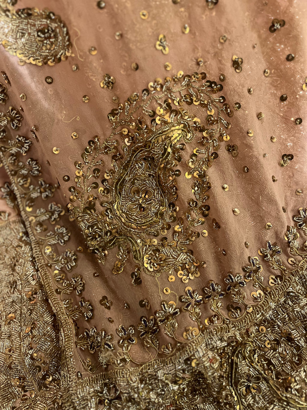 Pastel Pink & Golden Charm Lehenga Set