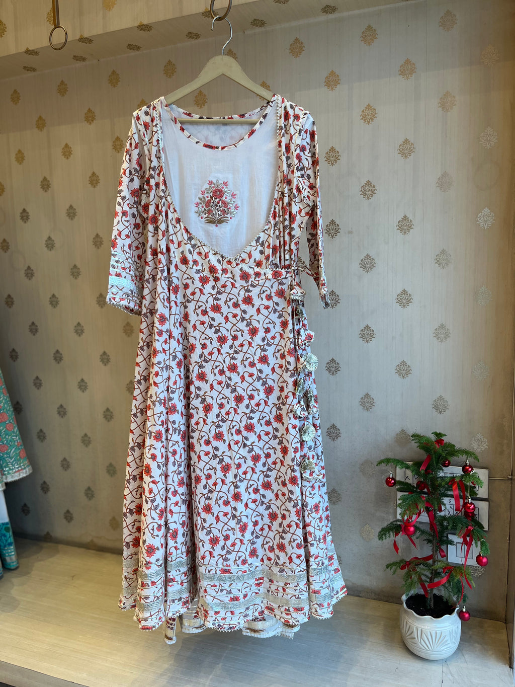 Printed Cotton Angrakha