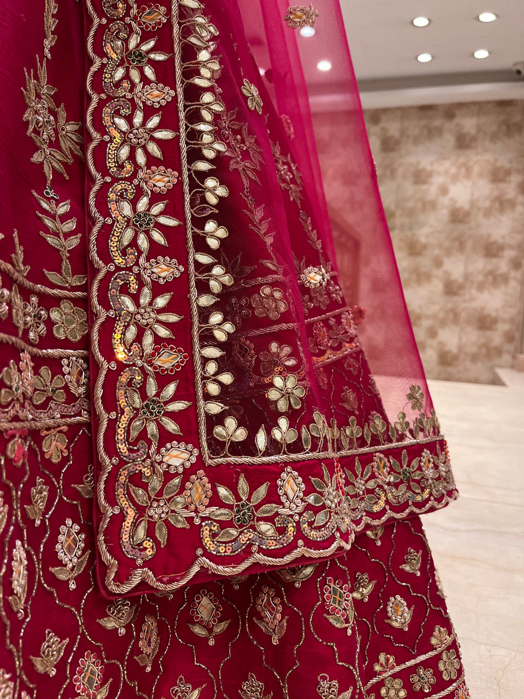 Gotta Patti Bridal Lehenga