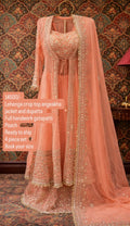 Gota Patti Anarkali indowestern