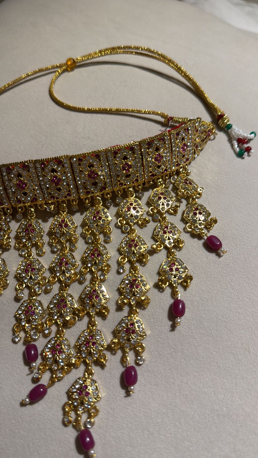 Ranisa Rajputi Necklace Set With Earrings