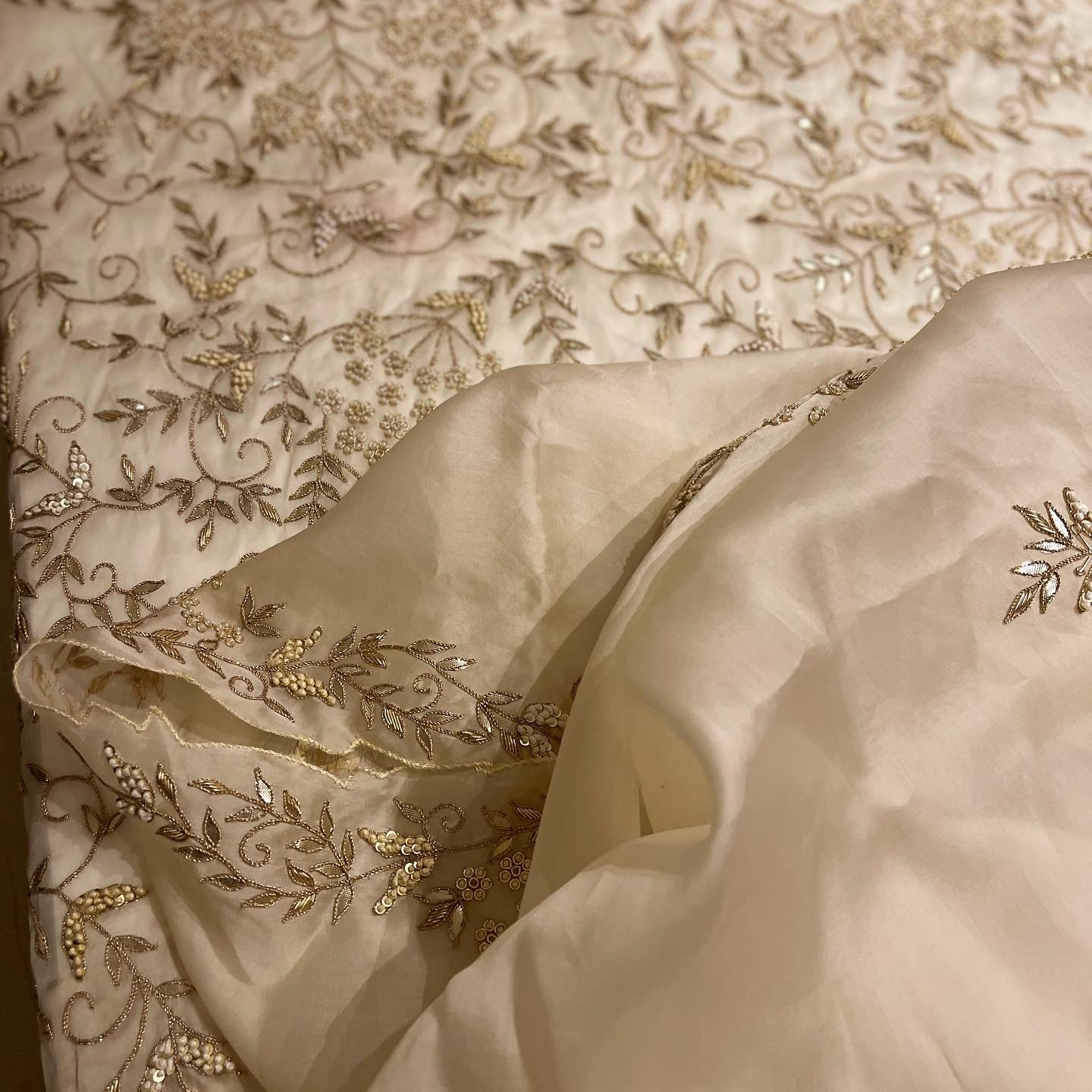 Khusrawi Fine Handwork saree