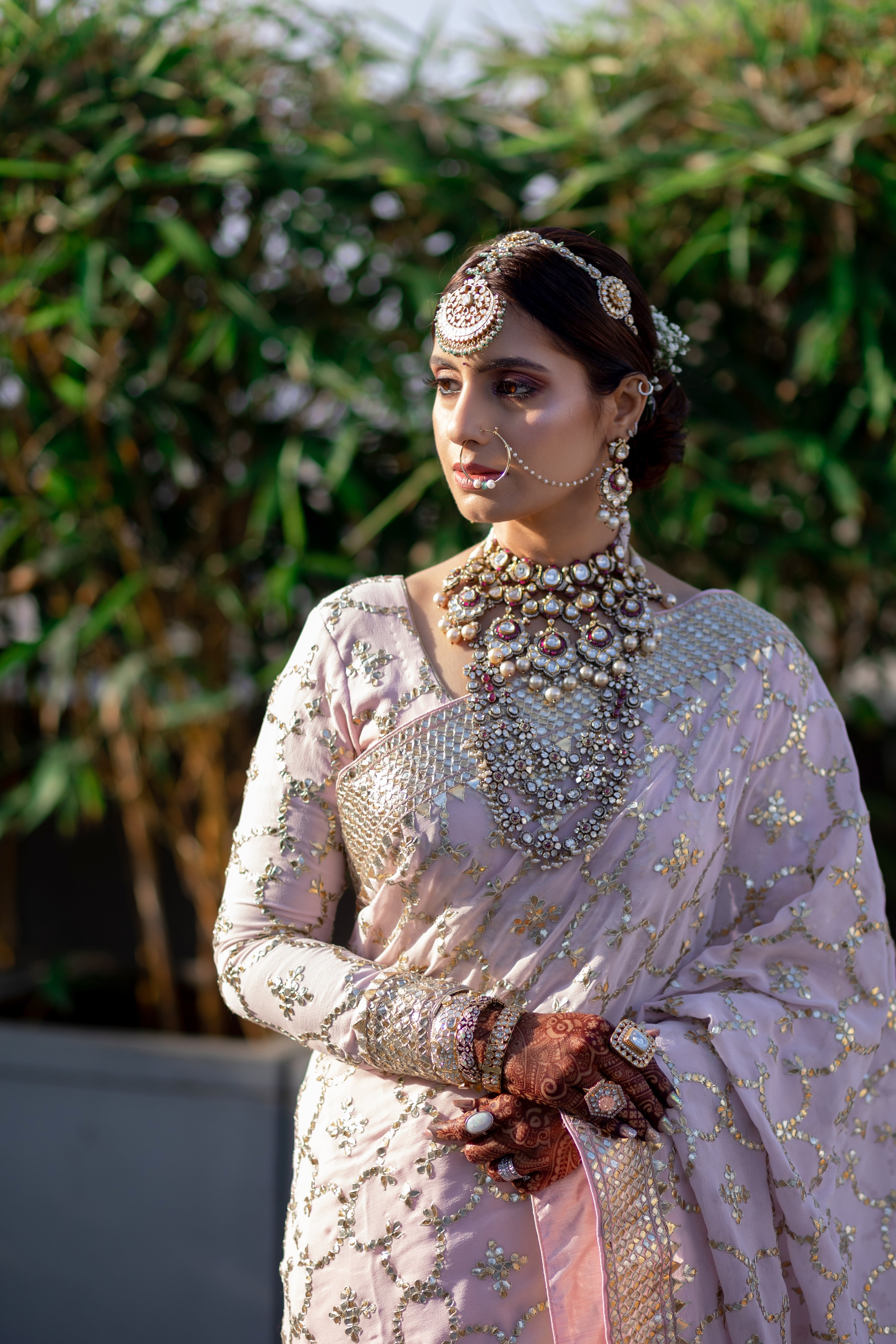 Bridal Gotapatti saree