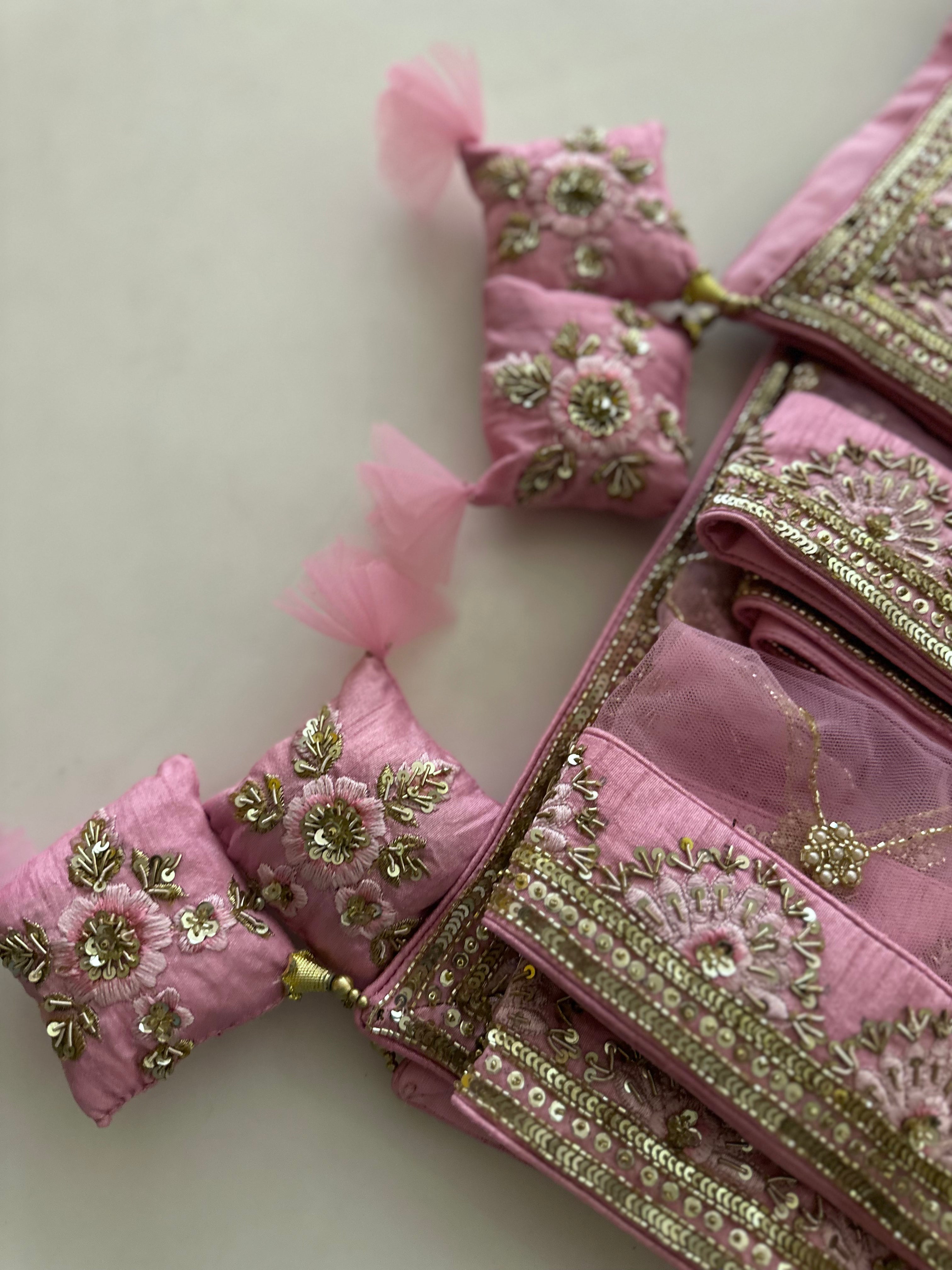 English Rose Bridal Lehenga