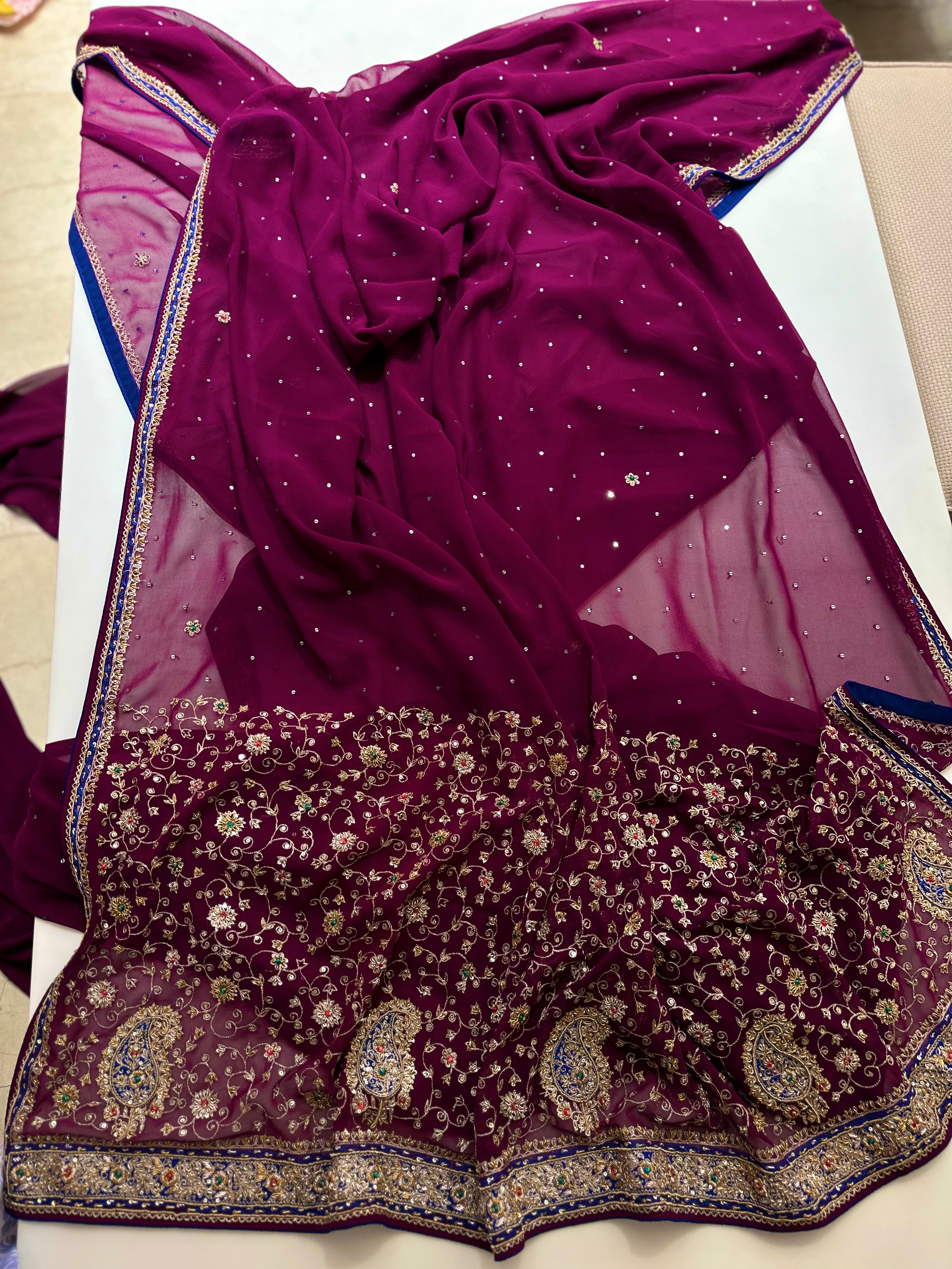 Maharani Rajwada Saree