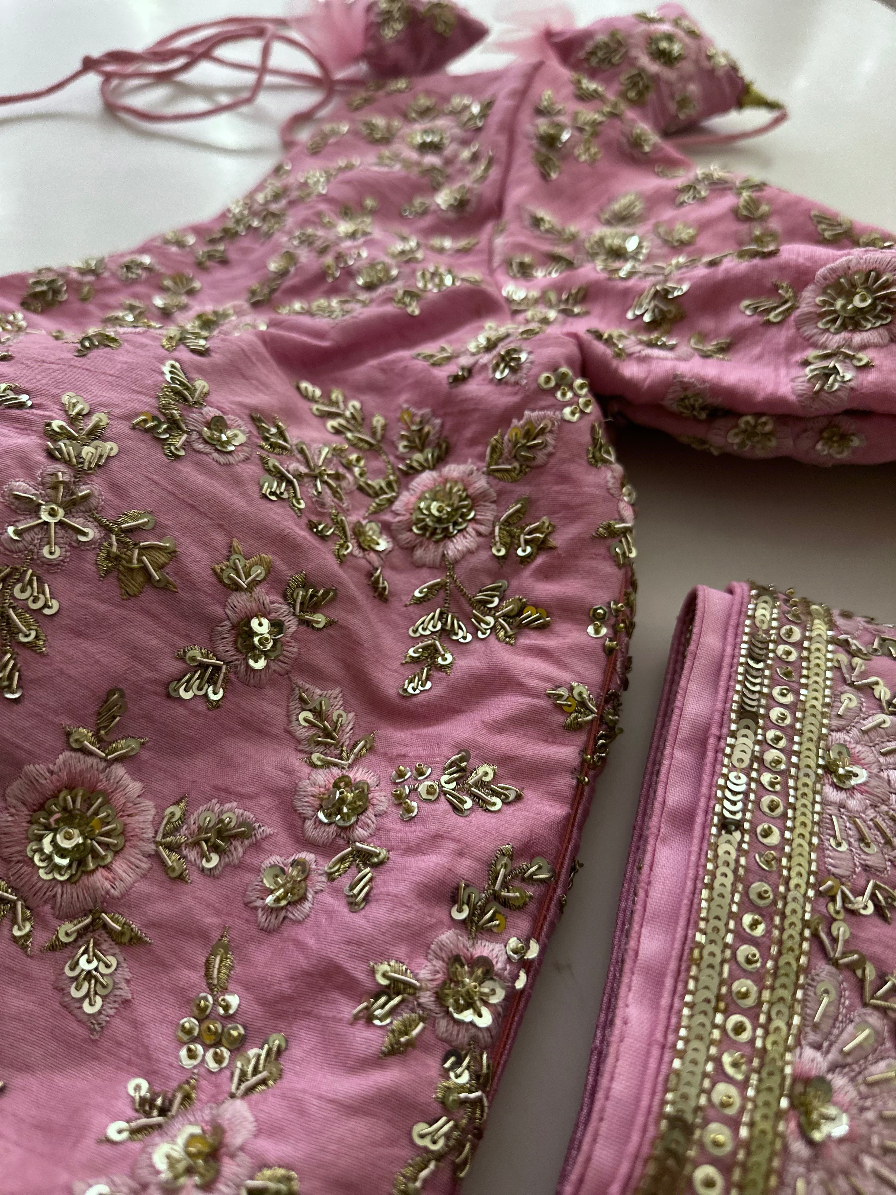 English Rose Bridal Lehenga