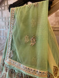 Elachi rose gold lehenga
