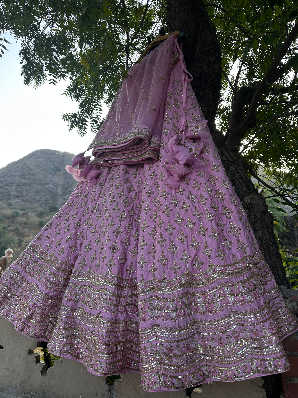 English Rose Bridal Lehenga
