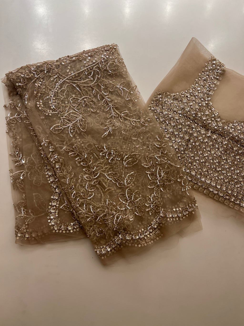 Glam Queen exclusive handwork saree