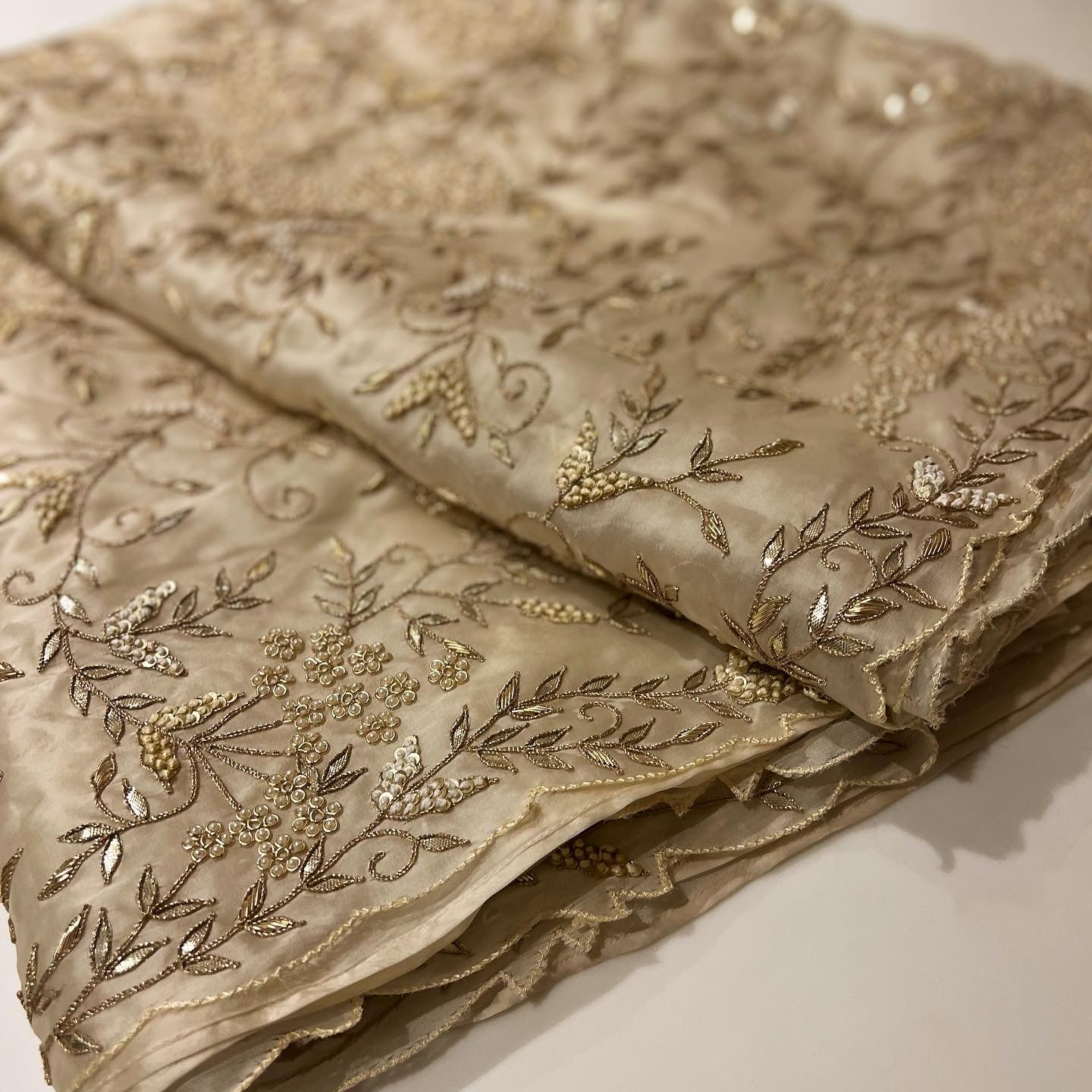 Khusrawi Fine Handwork saree