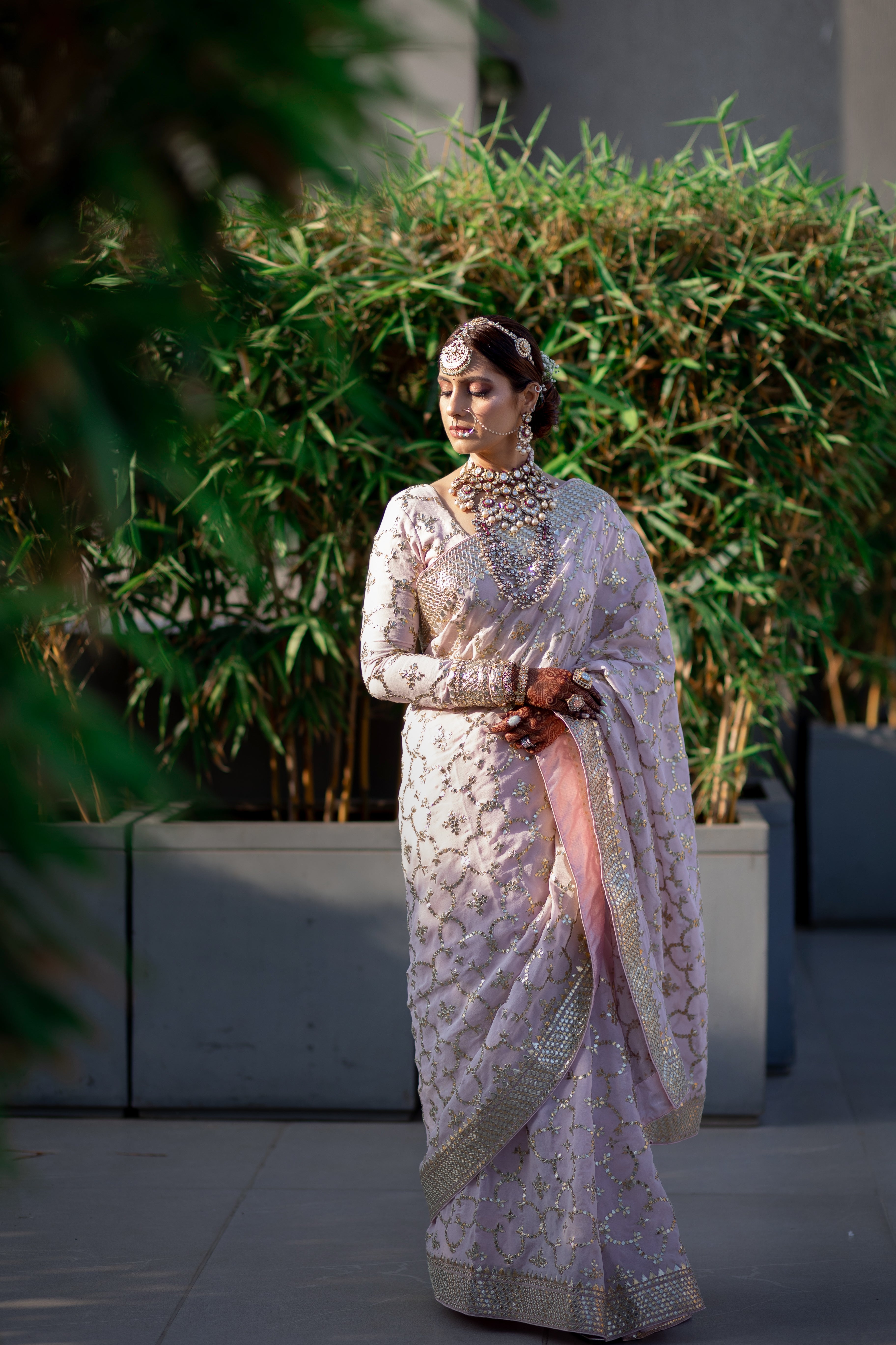 Bridal Gotapatti saree