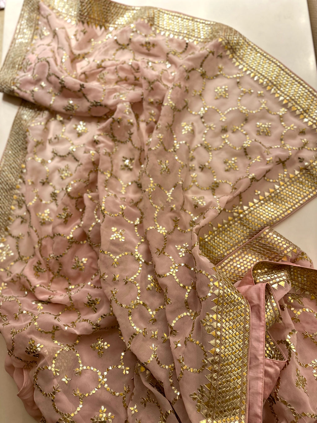 Bridal Gotapatti saree