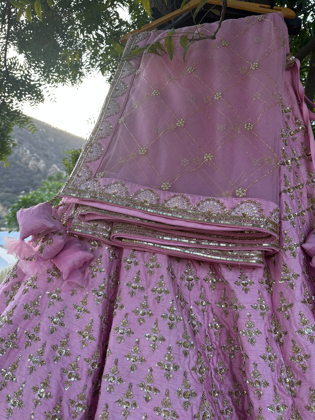 English Rose Bridal Lehenga