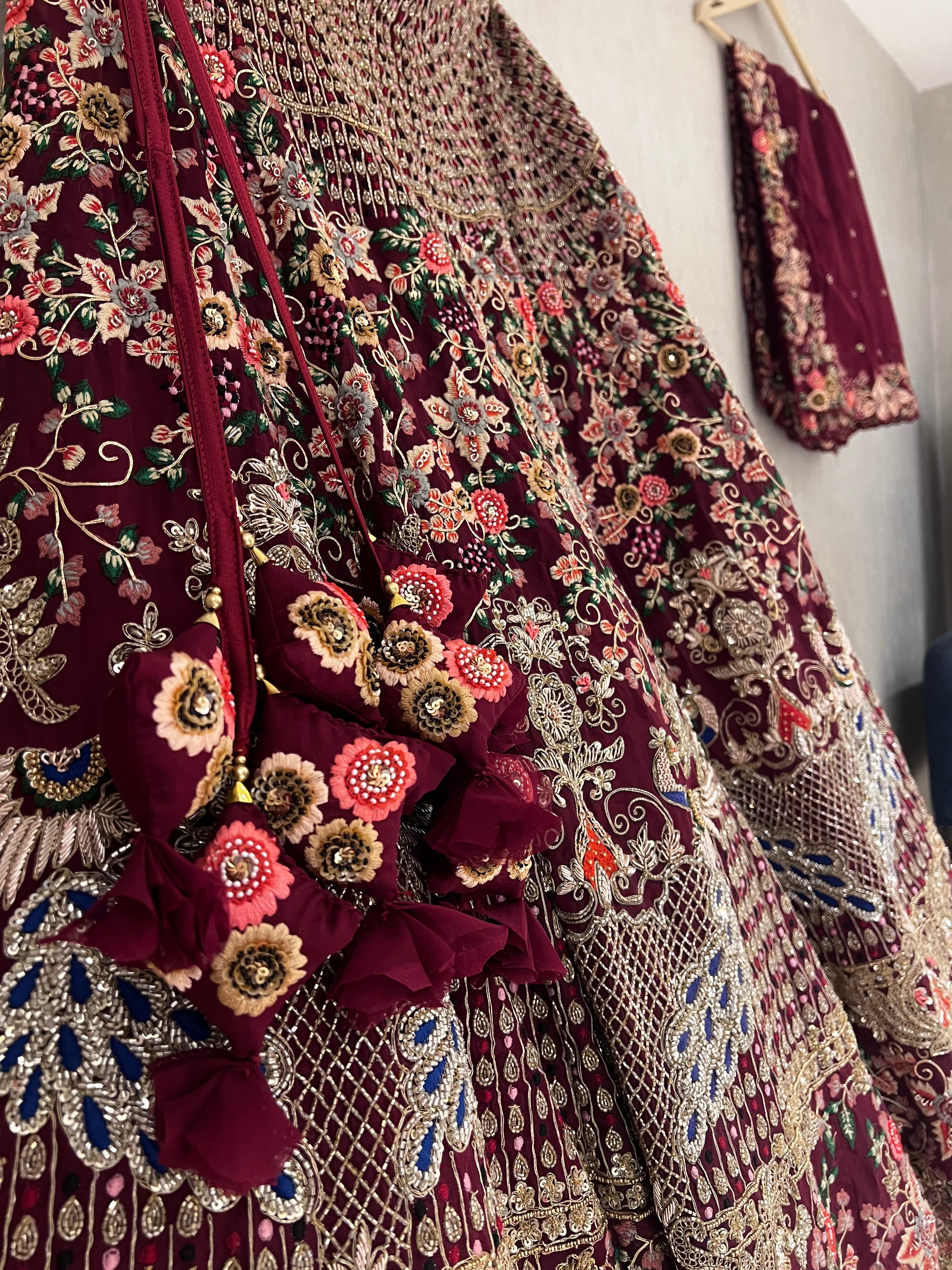 Onkar Bridal lehenga