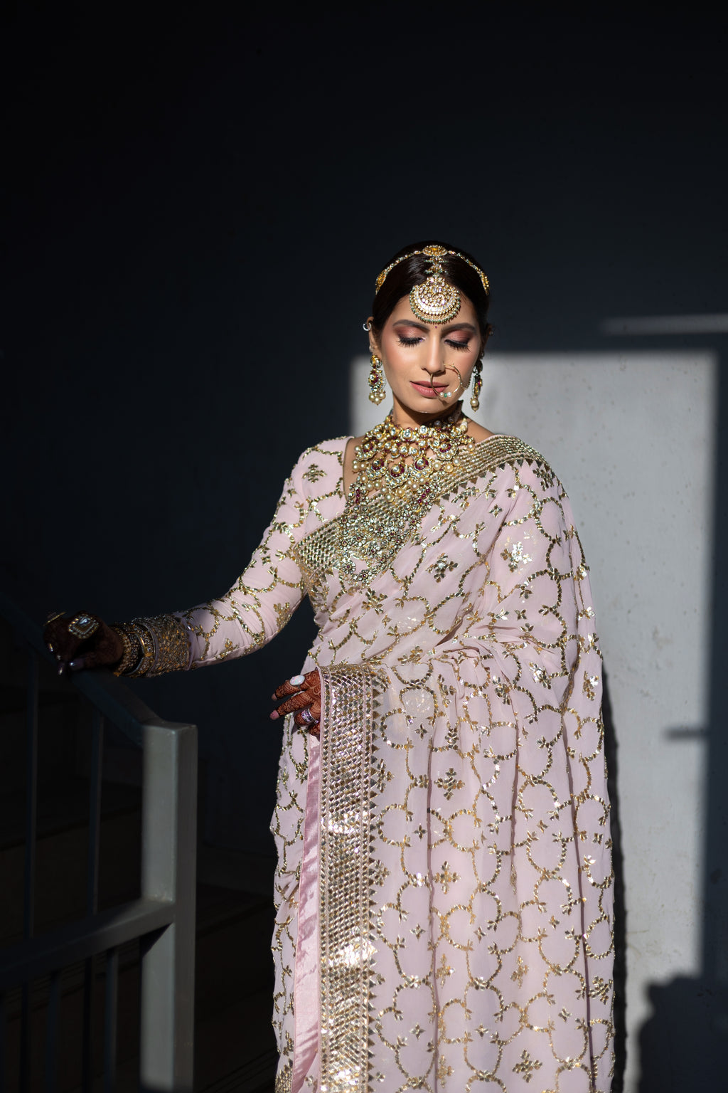 Bridal Gotapatti saree