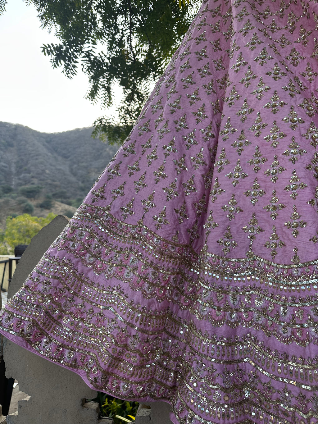 English Rose Bridal Lehenga