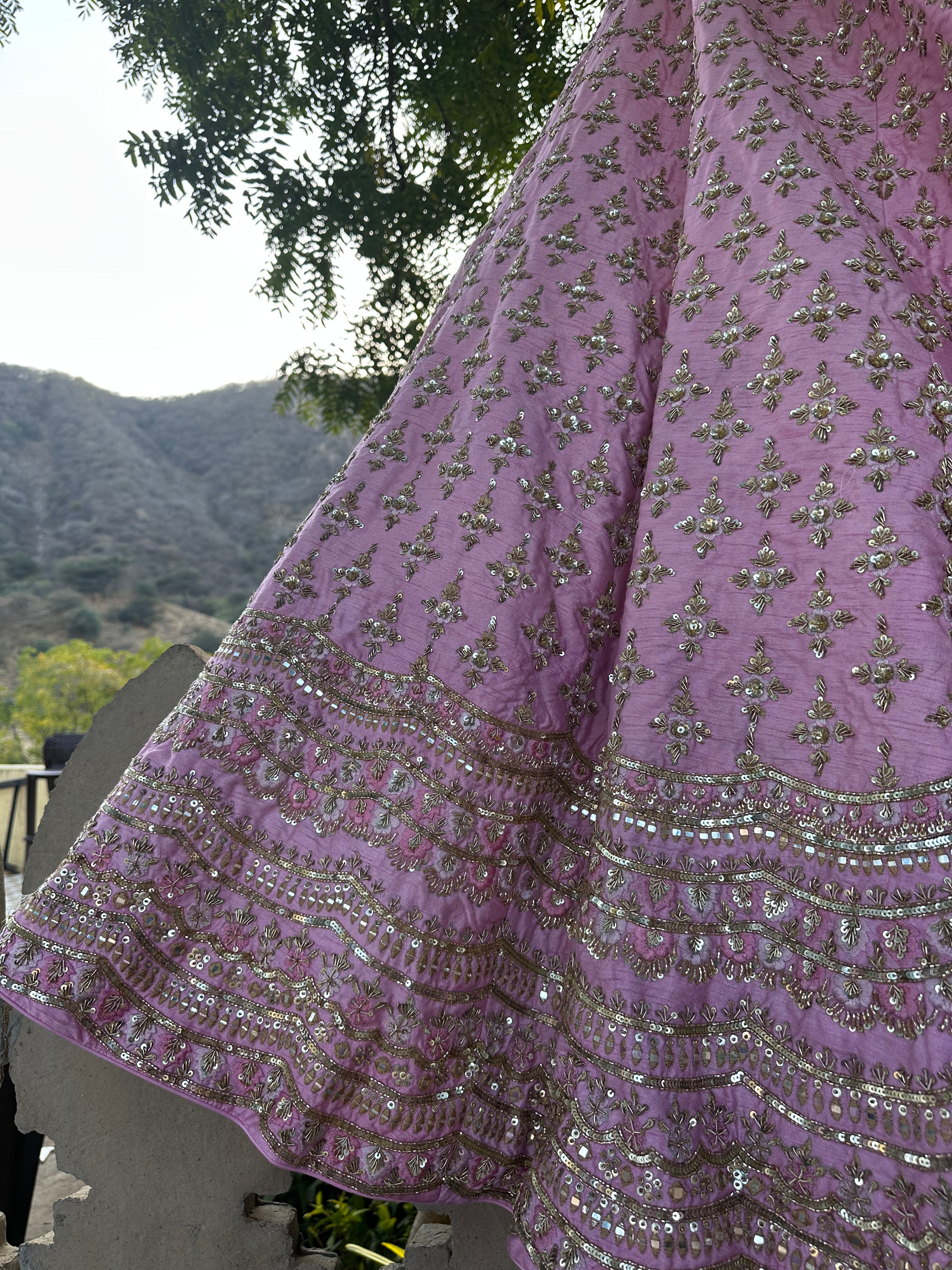 English Rose Bridal Lehenga