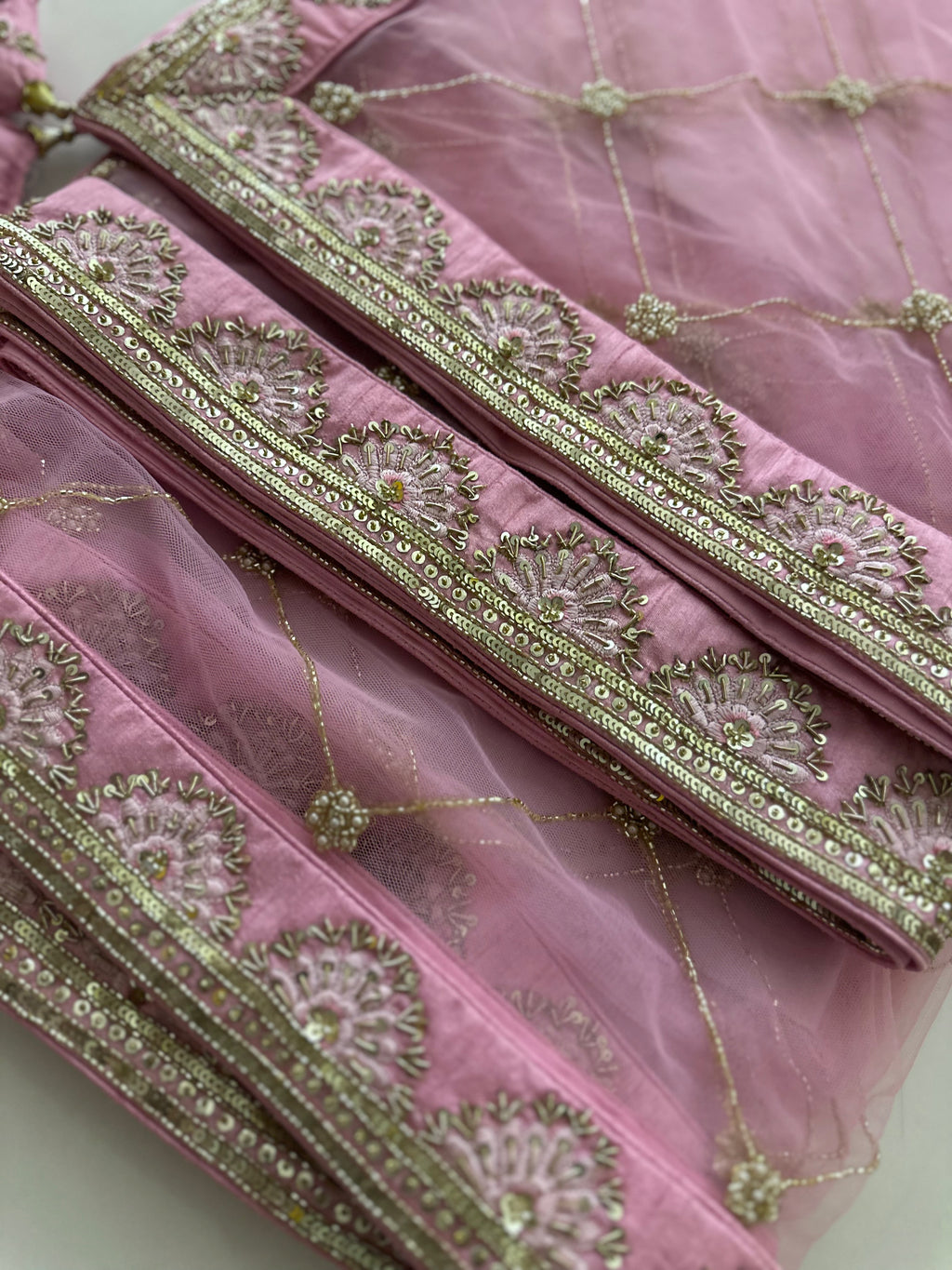 English Rose Bridal Lehenga