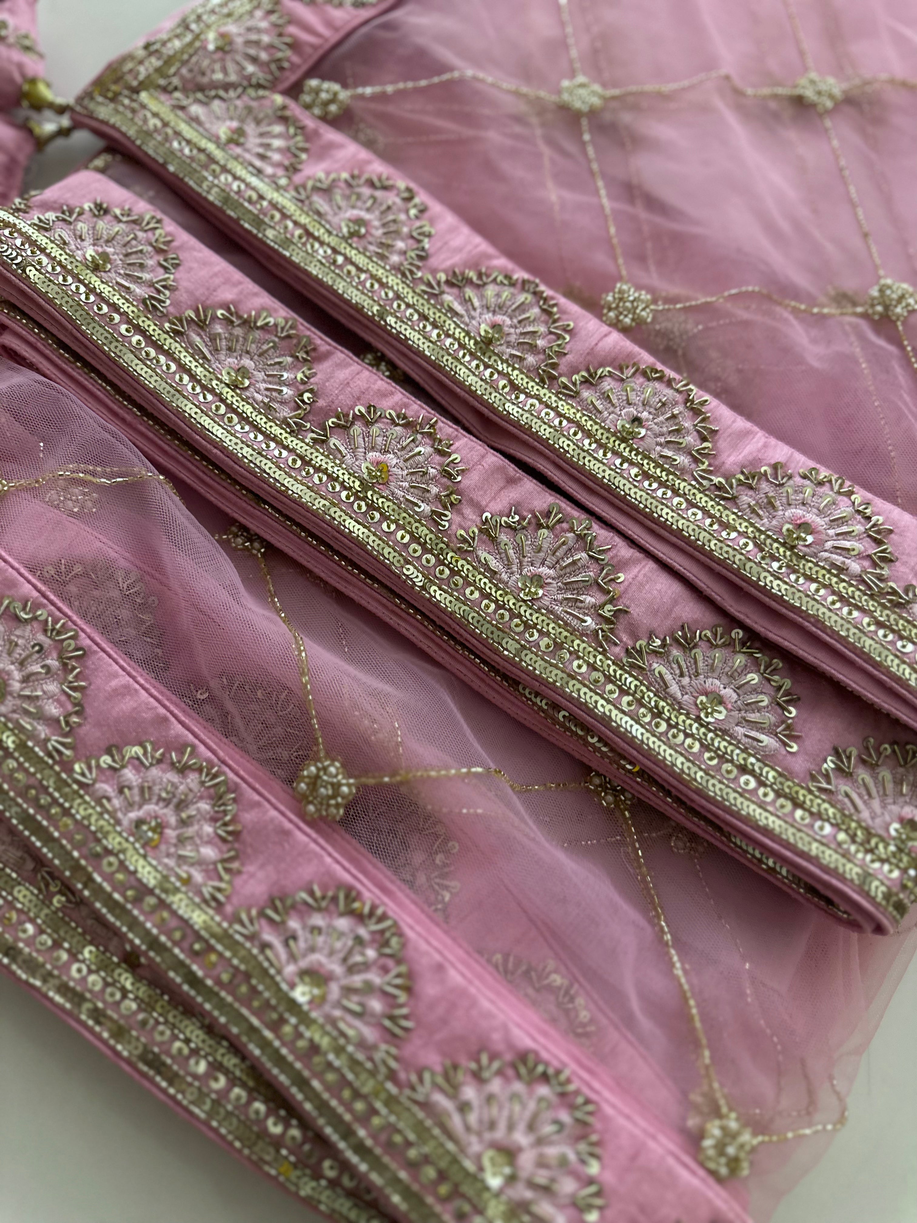 English Rose Bridal Lehenga