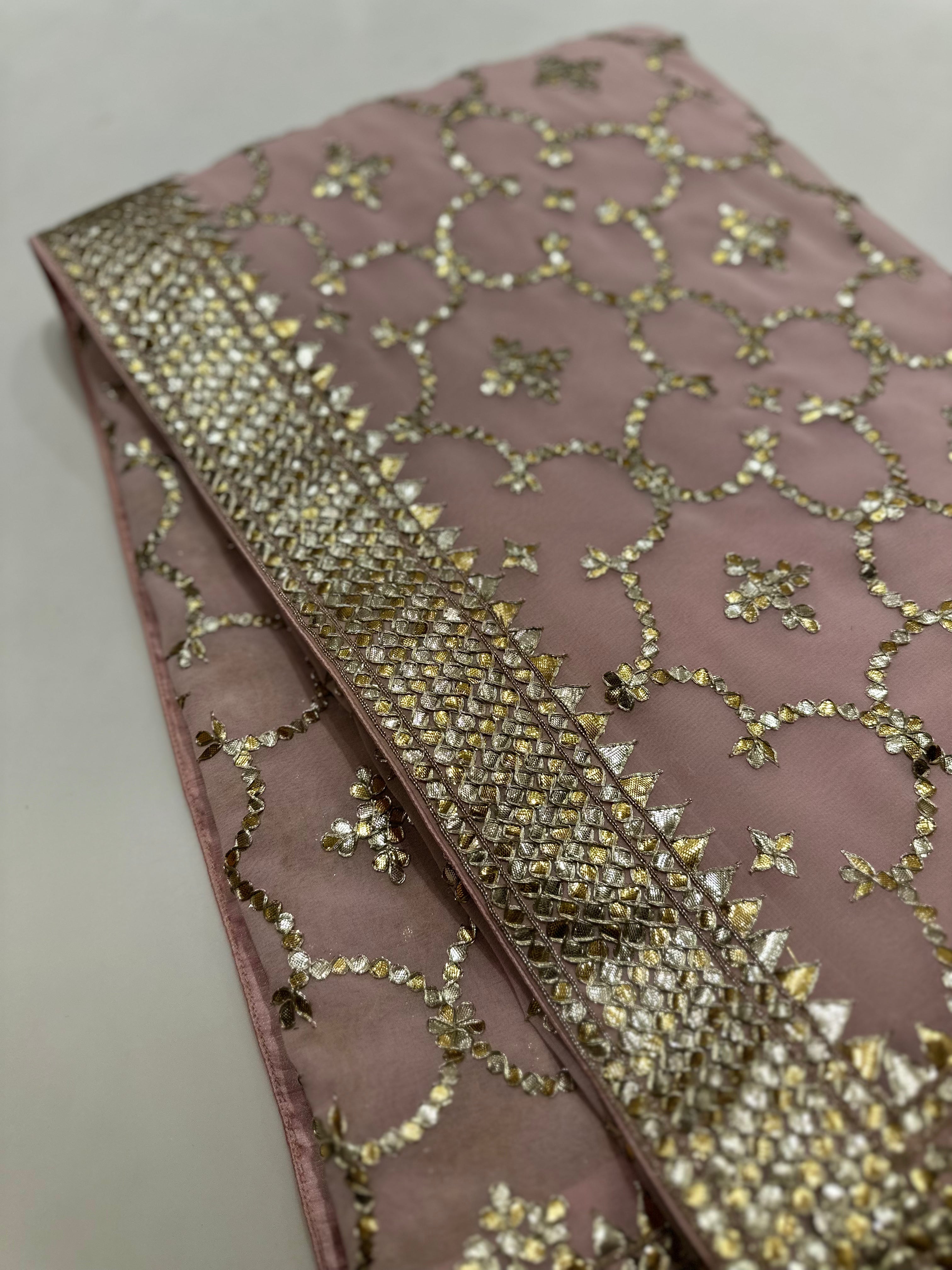 Bridal Gotapatti saree
