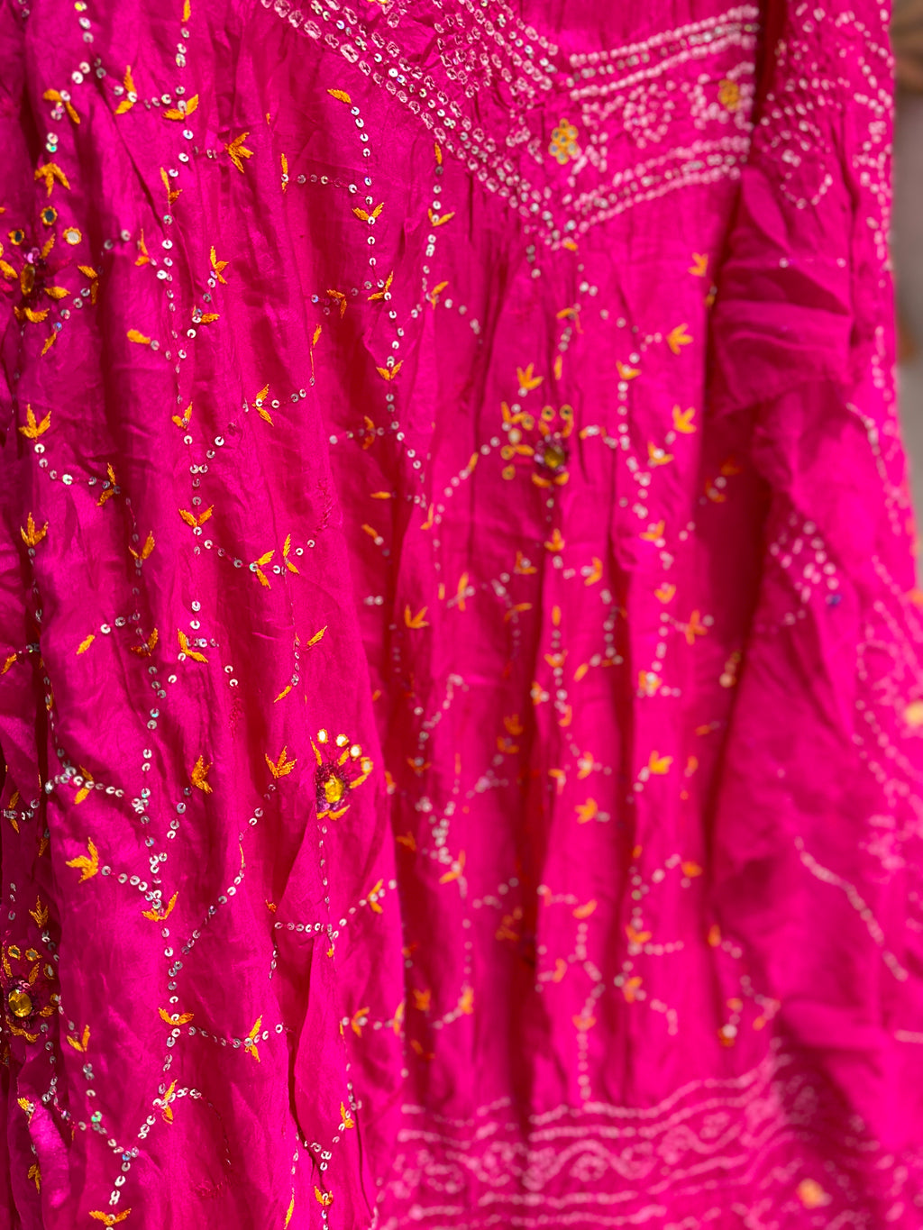 Hot pink Chaniya choli