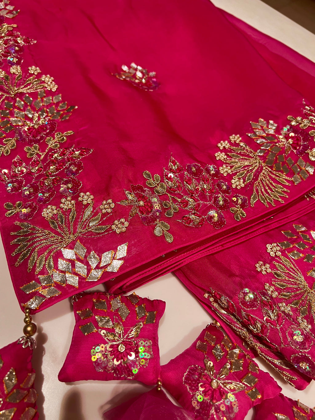 Rani Organza Lehenga