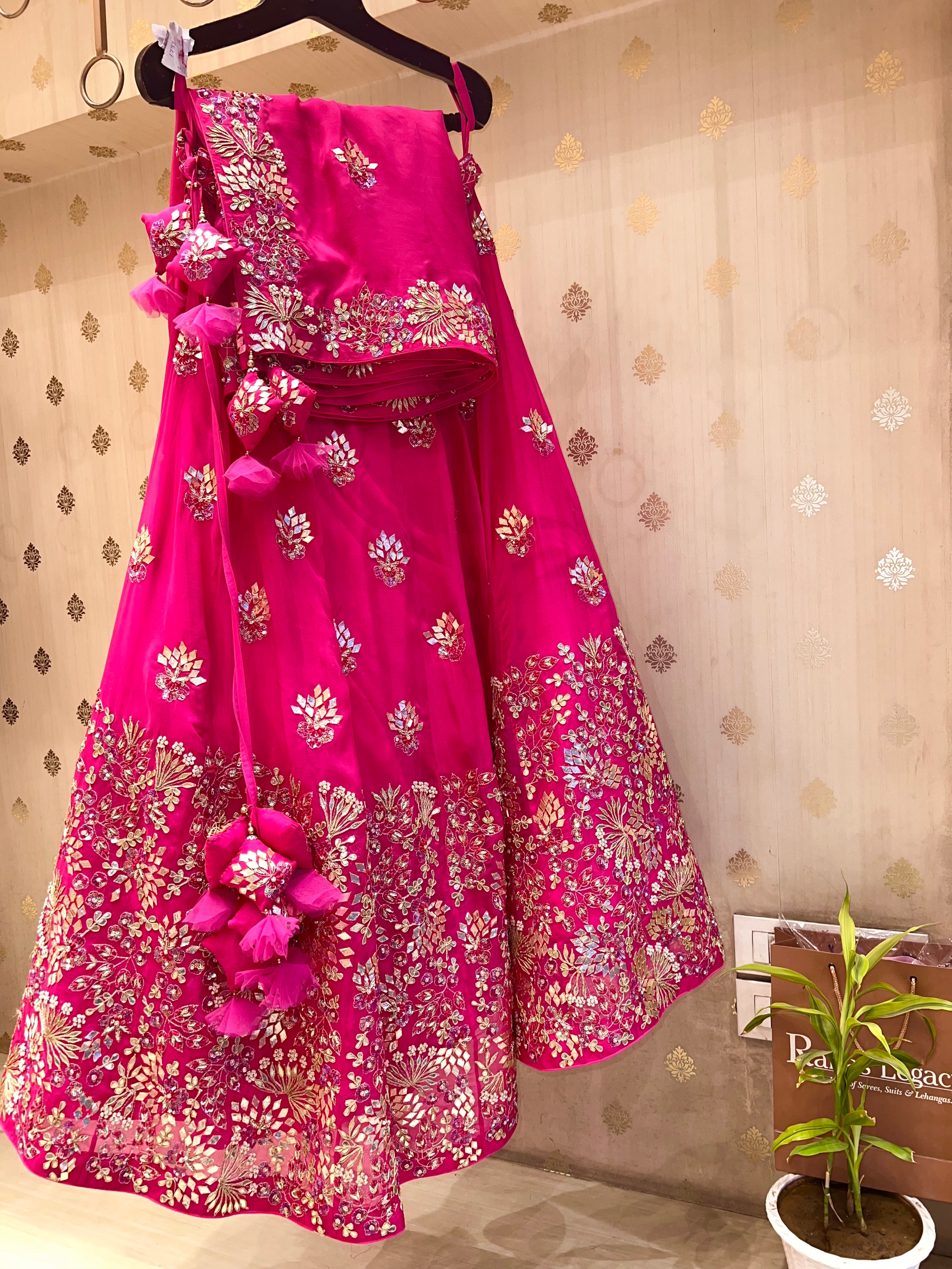 Rani Organza Lehenga